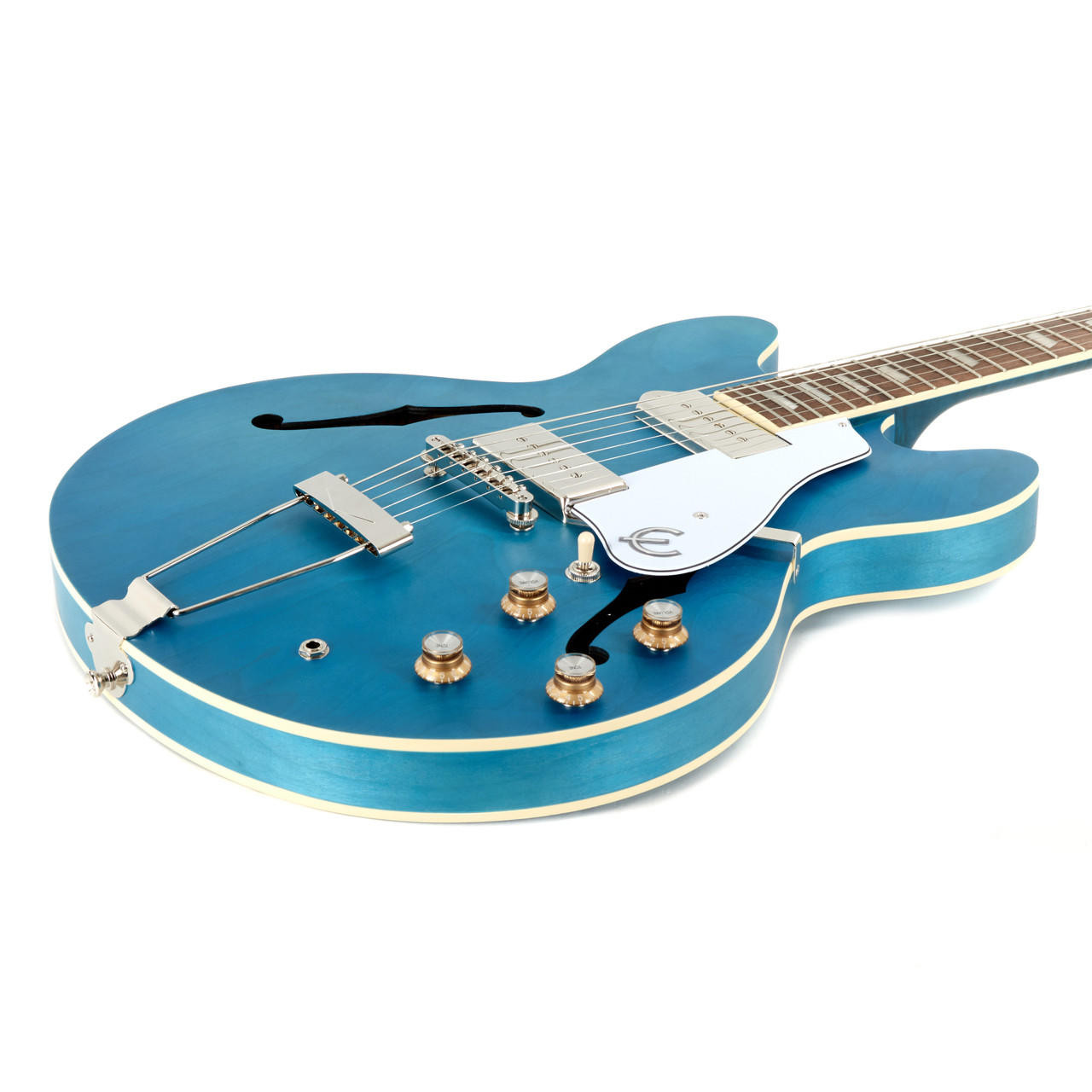 【ジャンク】Epiphone Casino Worn Blue Denim Epiphone Casino Worn Electric Guitar - Worn Blue Denim – Walt