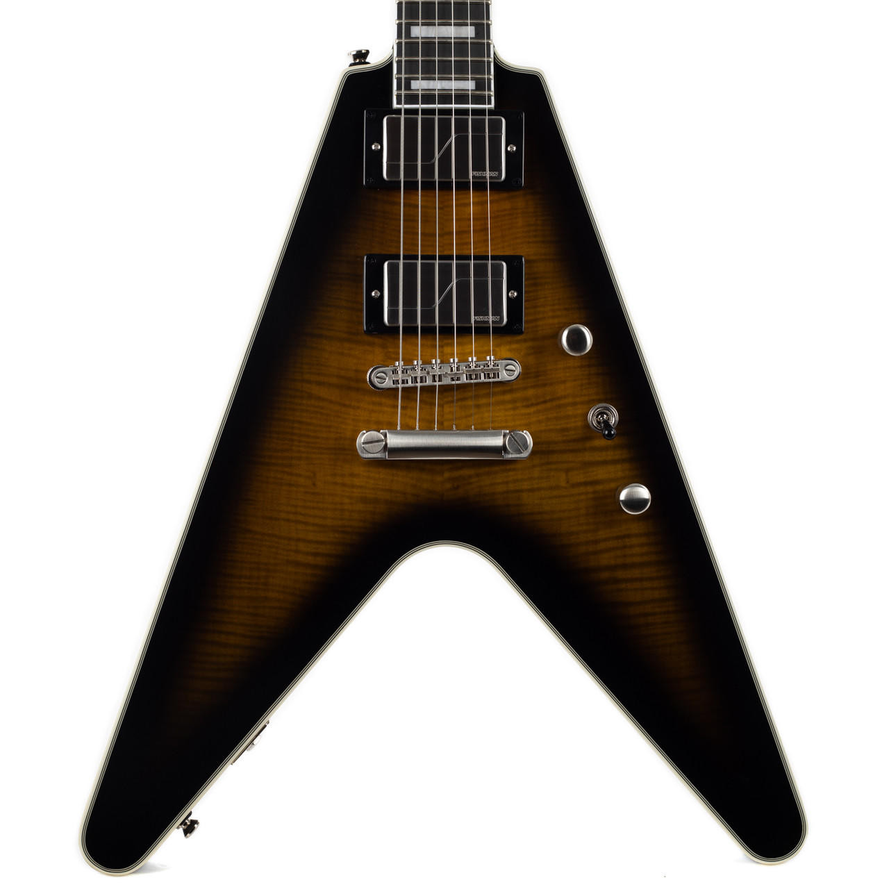Epiphone Flying V Prophecy - Yellow Tiger Aged Gloss | Cream City