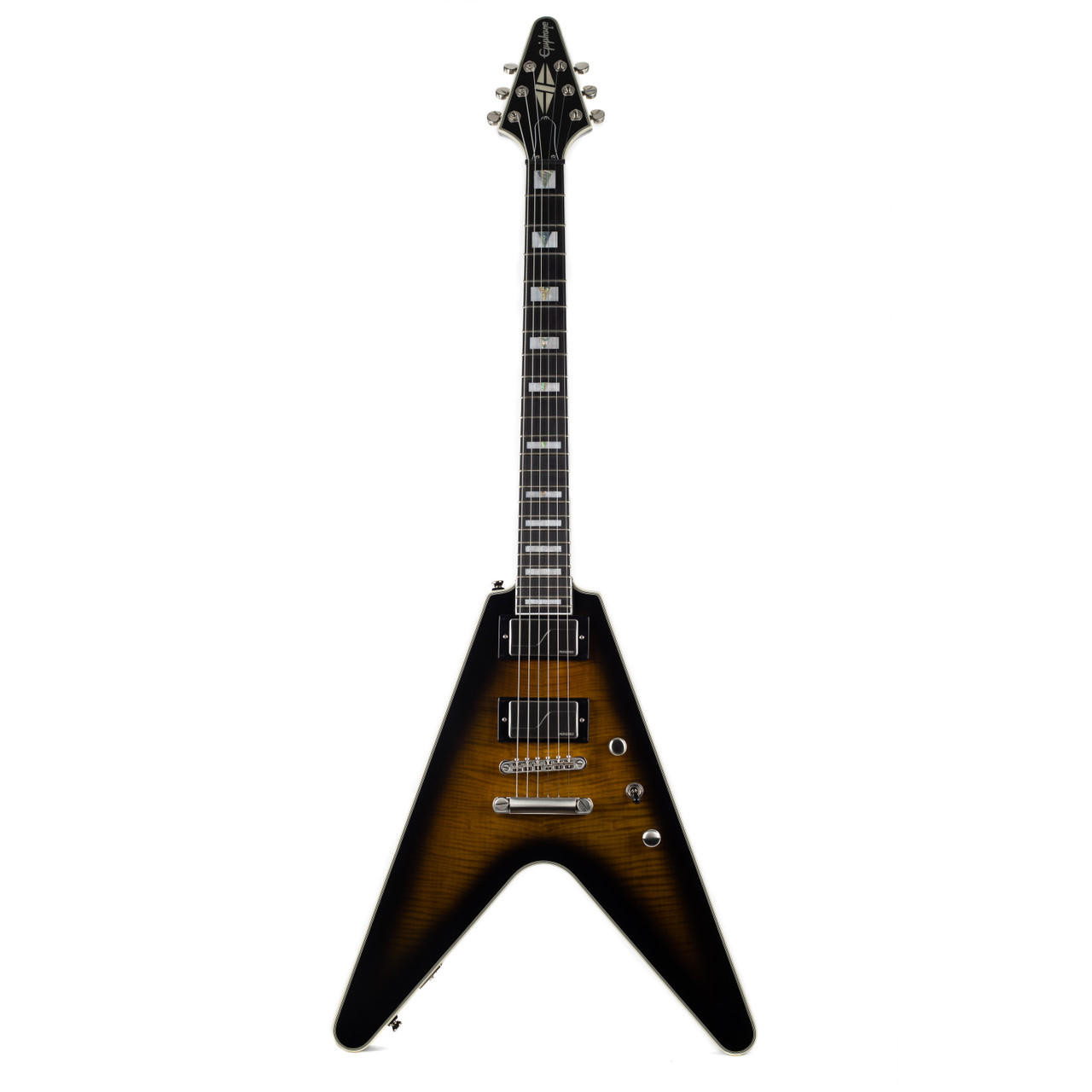 Epiphone Flying V Prophecy - Yellow Tiger Aged Gloss | Cream City