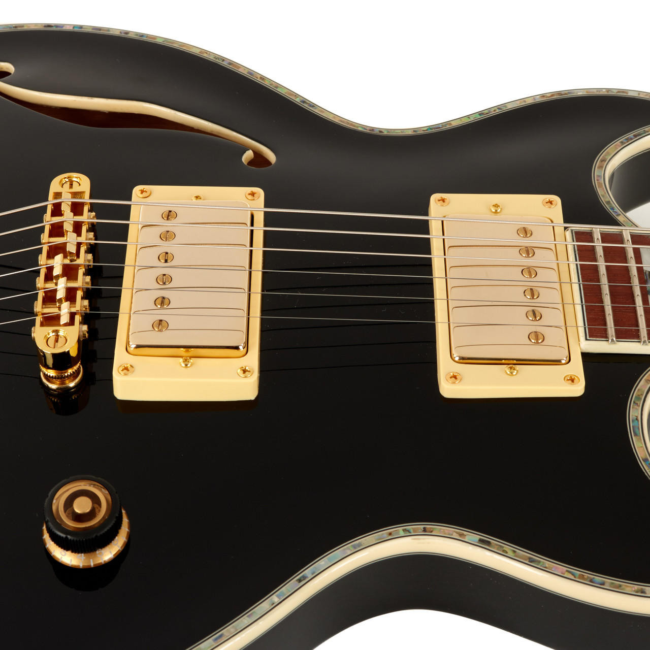 Ibanez AR520H Standard Semi-Hollowbody - Black | Cream City Music