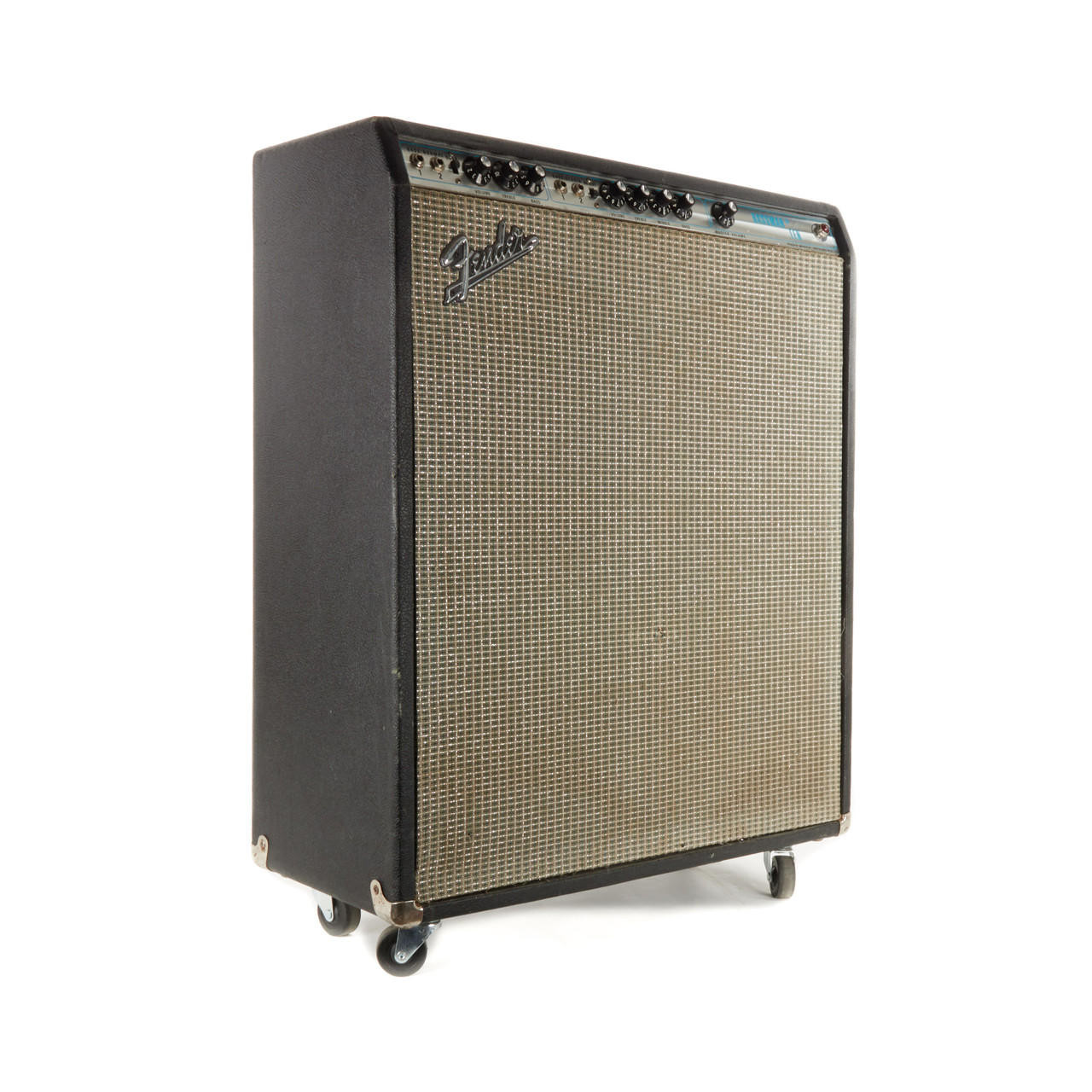Vintage Fender Bassman Ten 50W 4x10 Tube Combo Amp - 1973 | Cream