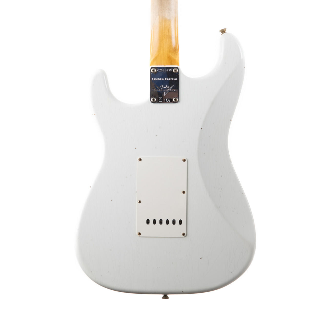 ★Custom Relic OlympicWhite Stratocaster★ Fender Custom Shop 1963 Time Machine Relic Stratocaster - Olympic