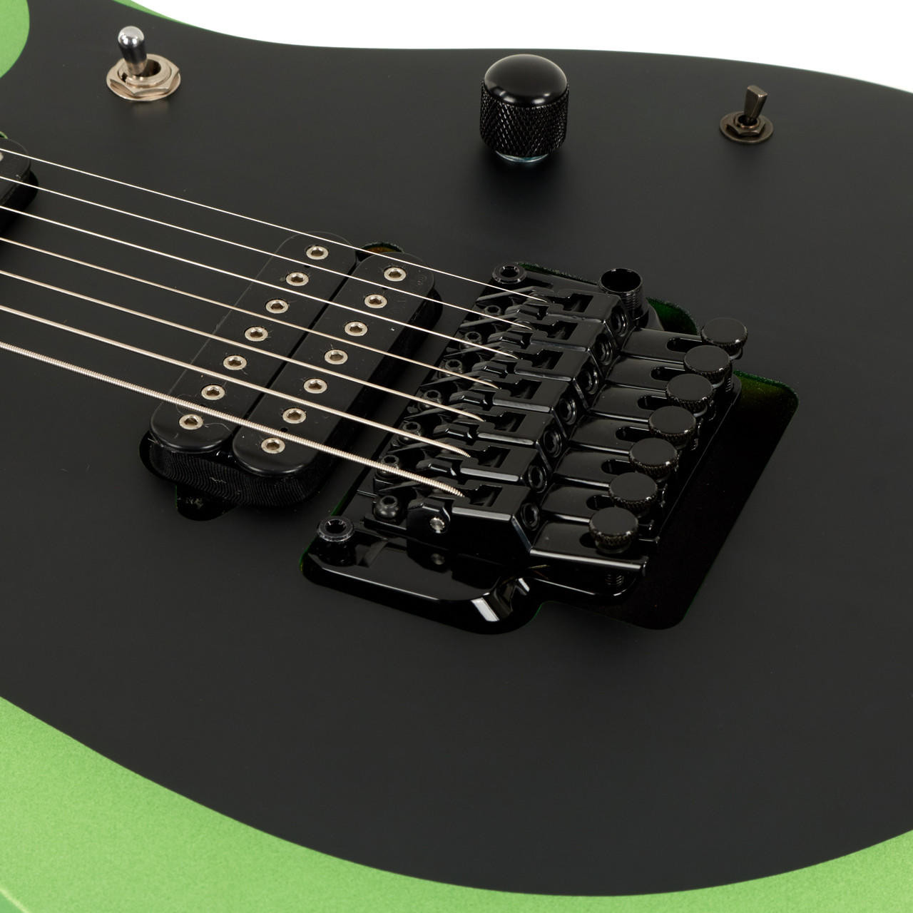 Ibanez RGD70ALNB Axion Label 7 String - Metallic Green Eclipse