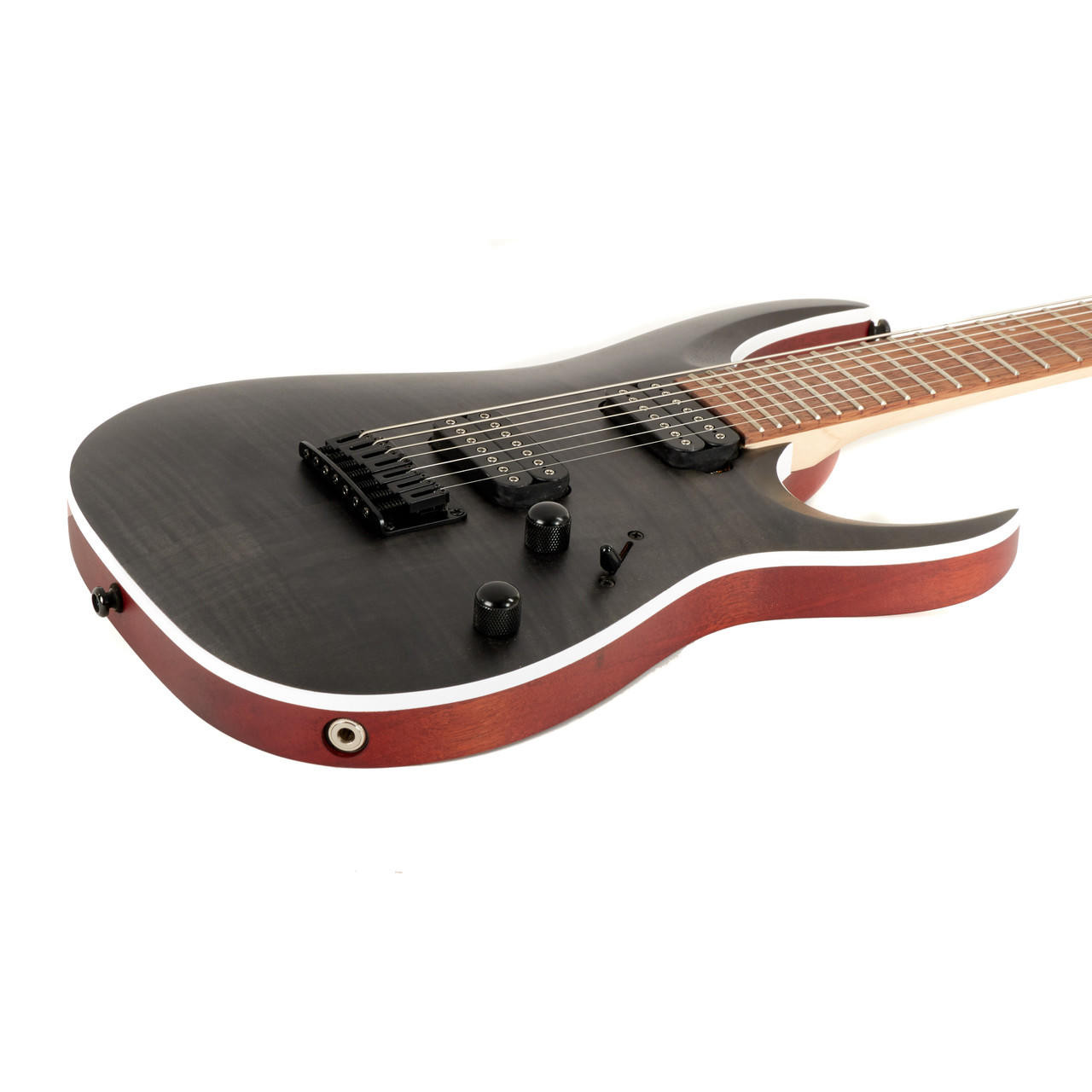 Ibanez RGA742FM Standard 7 String - Transparent Gray Flat | Cream