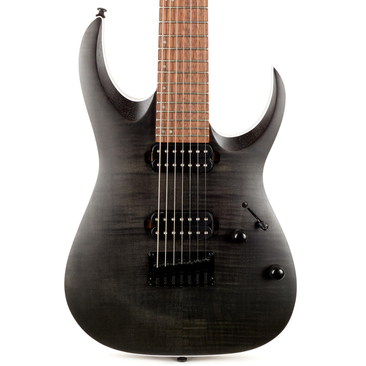 Ibanez RGA742FM Standard 7 String - Transparent Gray Flat | Cream