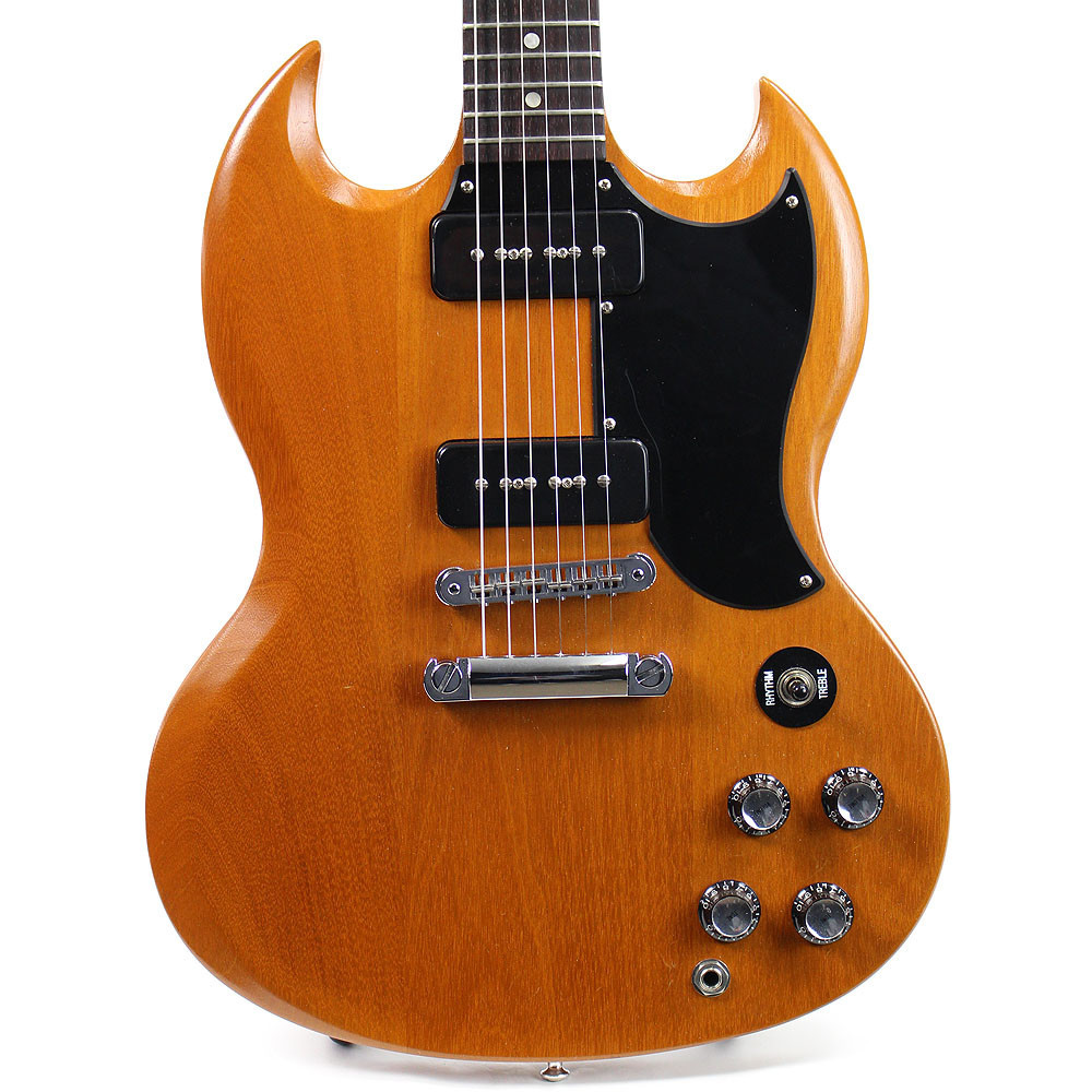 2011 Gibson SG Special 60's Tribute Worn Natural Finish | Cream