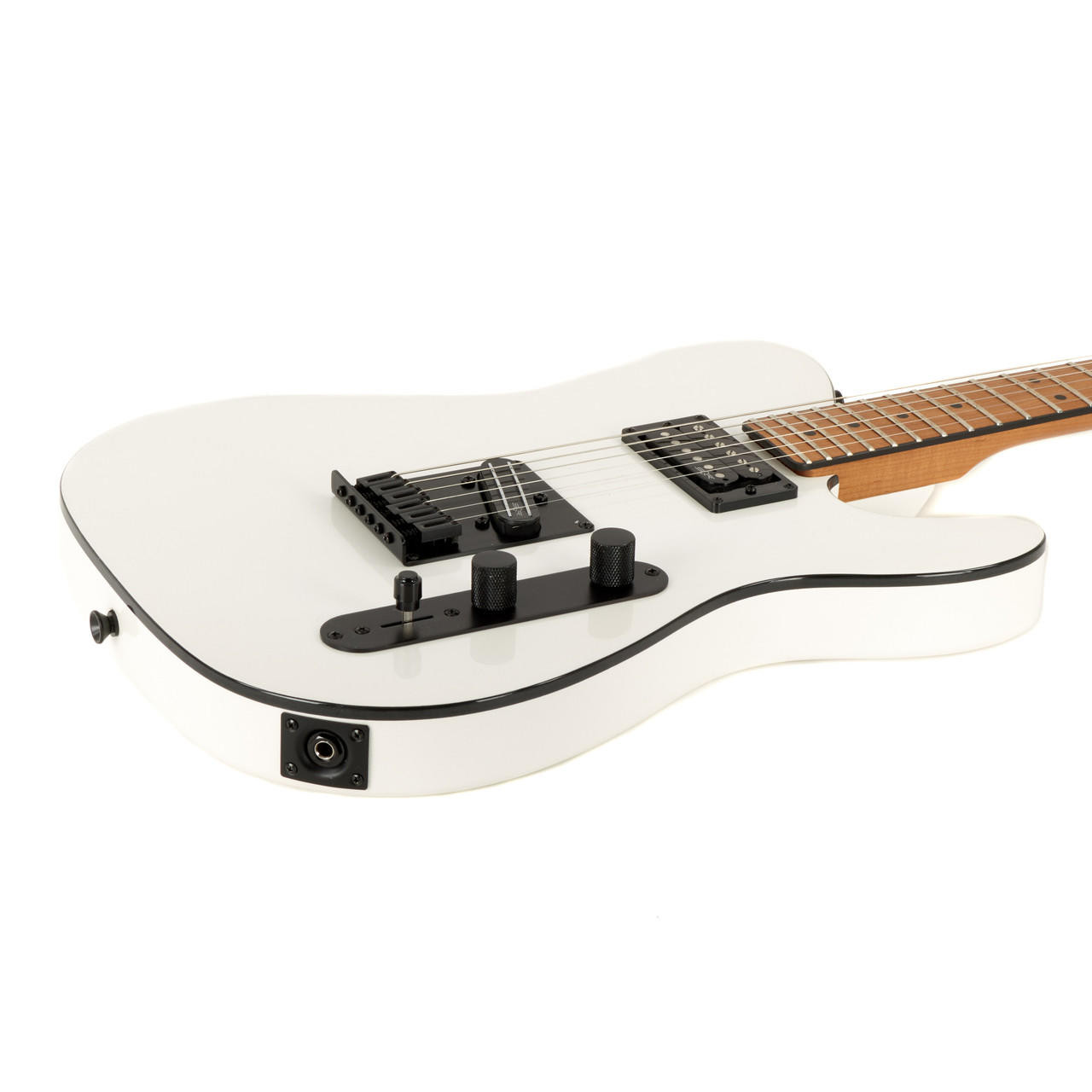 Squier Contemporary Telecaster RH Roasted Maple Pearl White