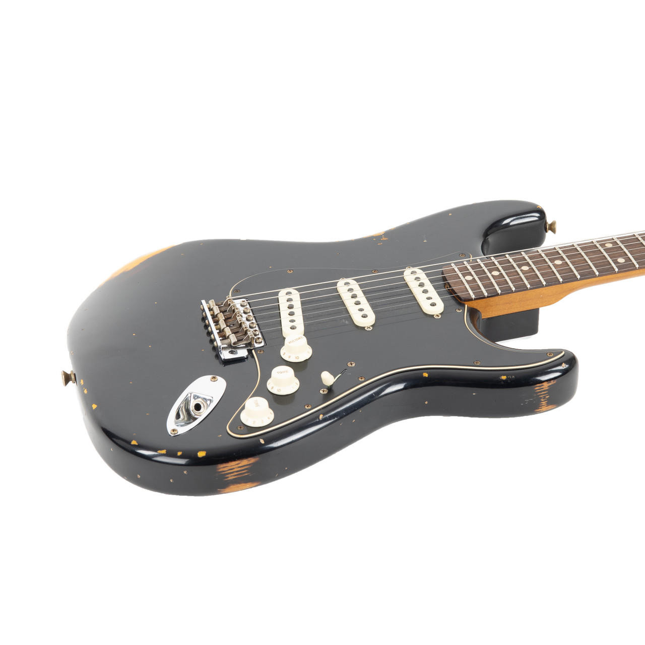 Fender Custom Shop Dual-Mag II Stratocaster Relic - Aged Black