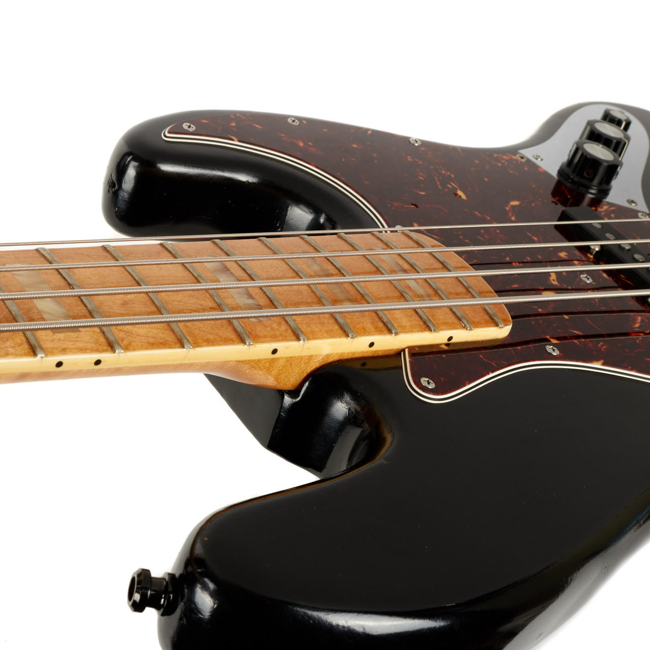 Vintage Fender Jazz Bass Black 1978 | Cream City Music