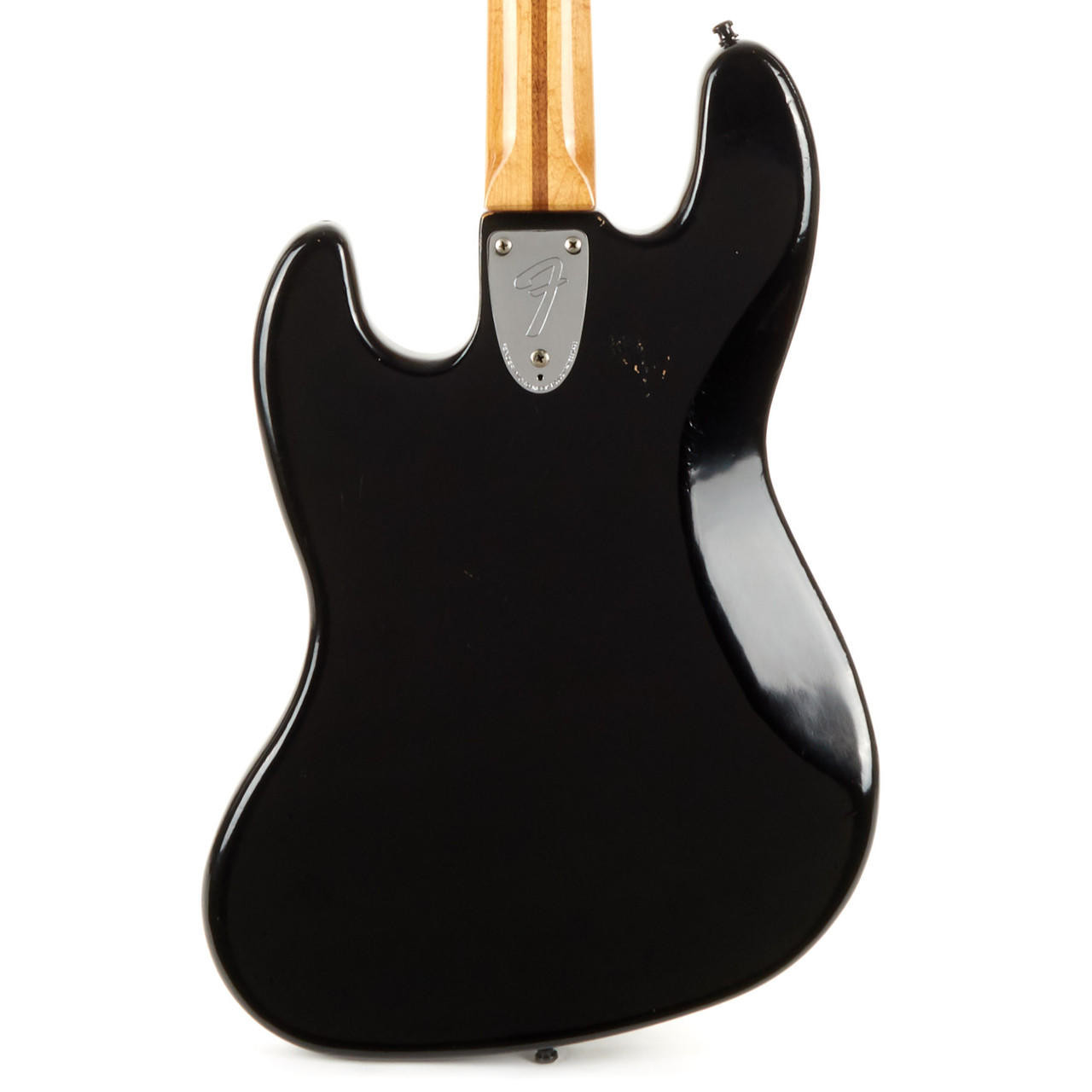 Vintage Fender Jazz Bass Black 1978 | Cream City Music