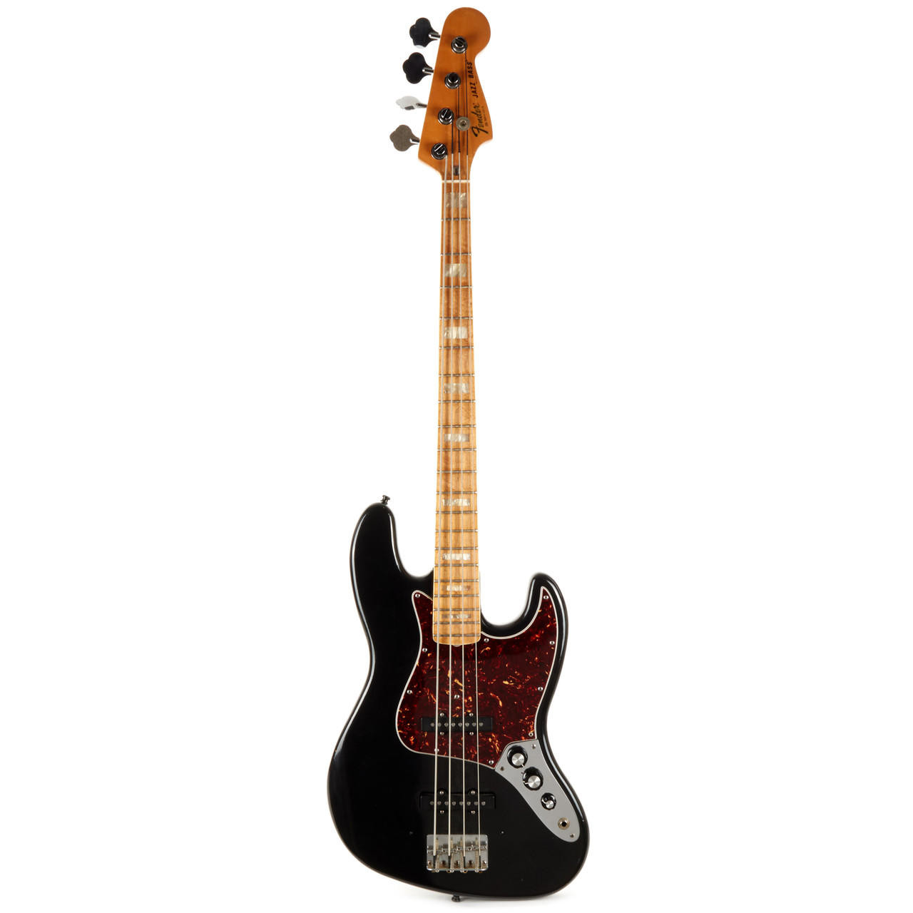 Vintage Fender Jazz Bass Black 1978 | Cream City Music