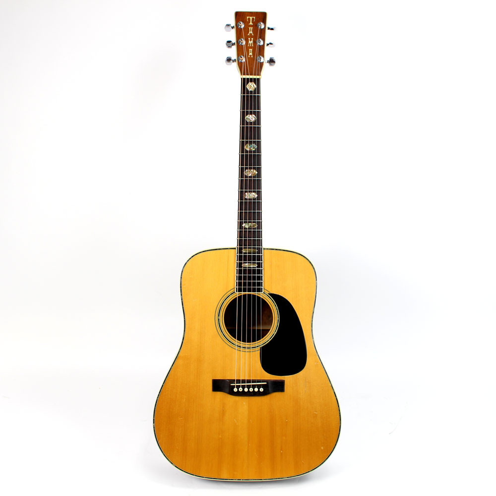 楽器 ACOUSTIC GUITAR 1974 Tama Model 3558 Dreadnaught Acoustic Guitar | Cream City Music