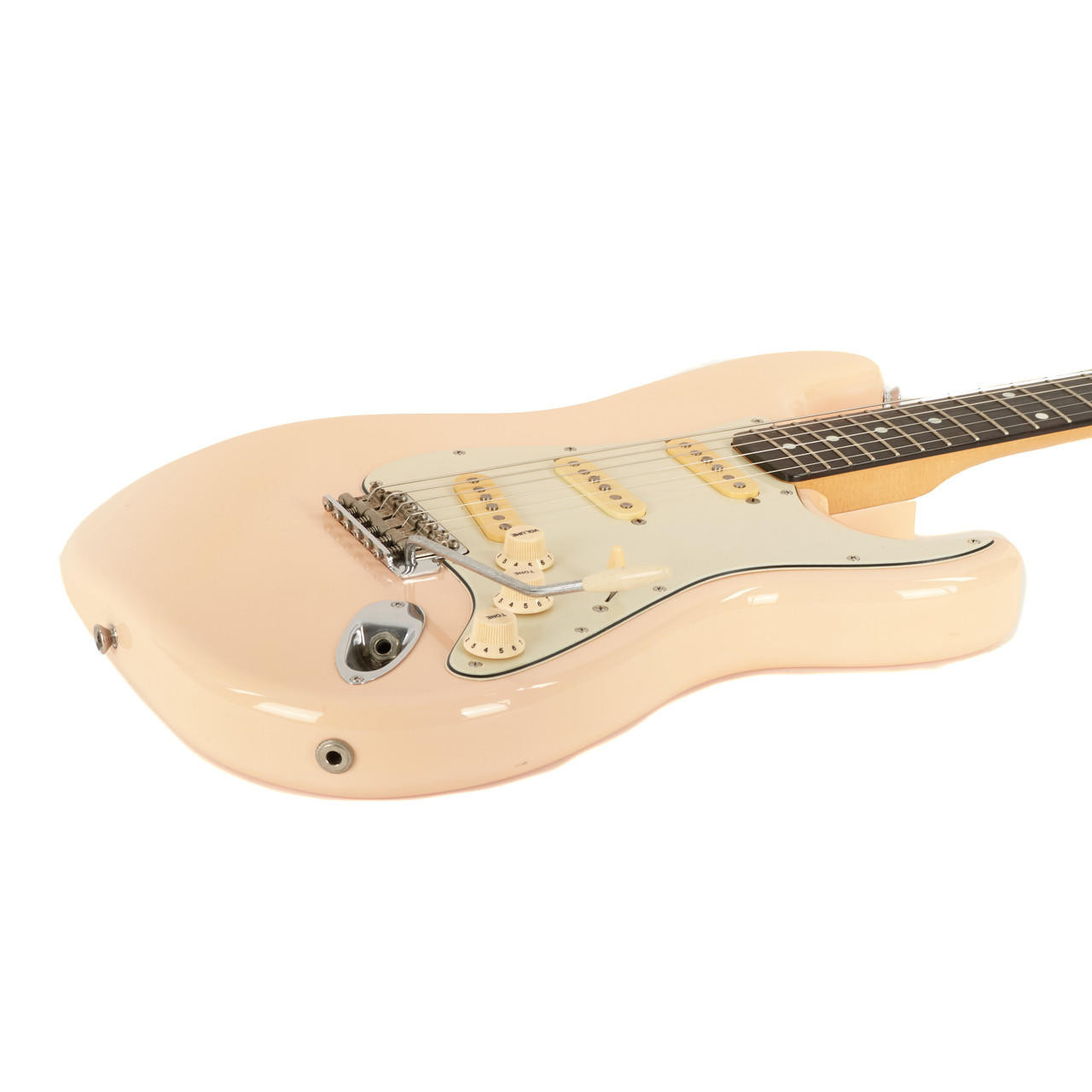 Vintage ESP 400 Series Strat-Style Electric MIJ Shell Pink 1980s