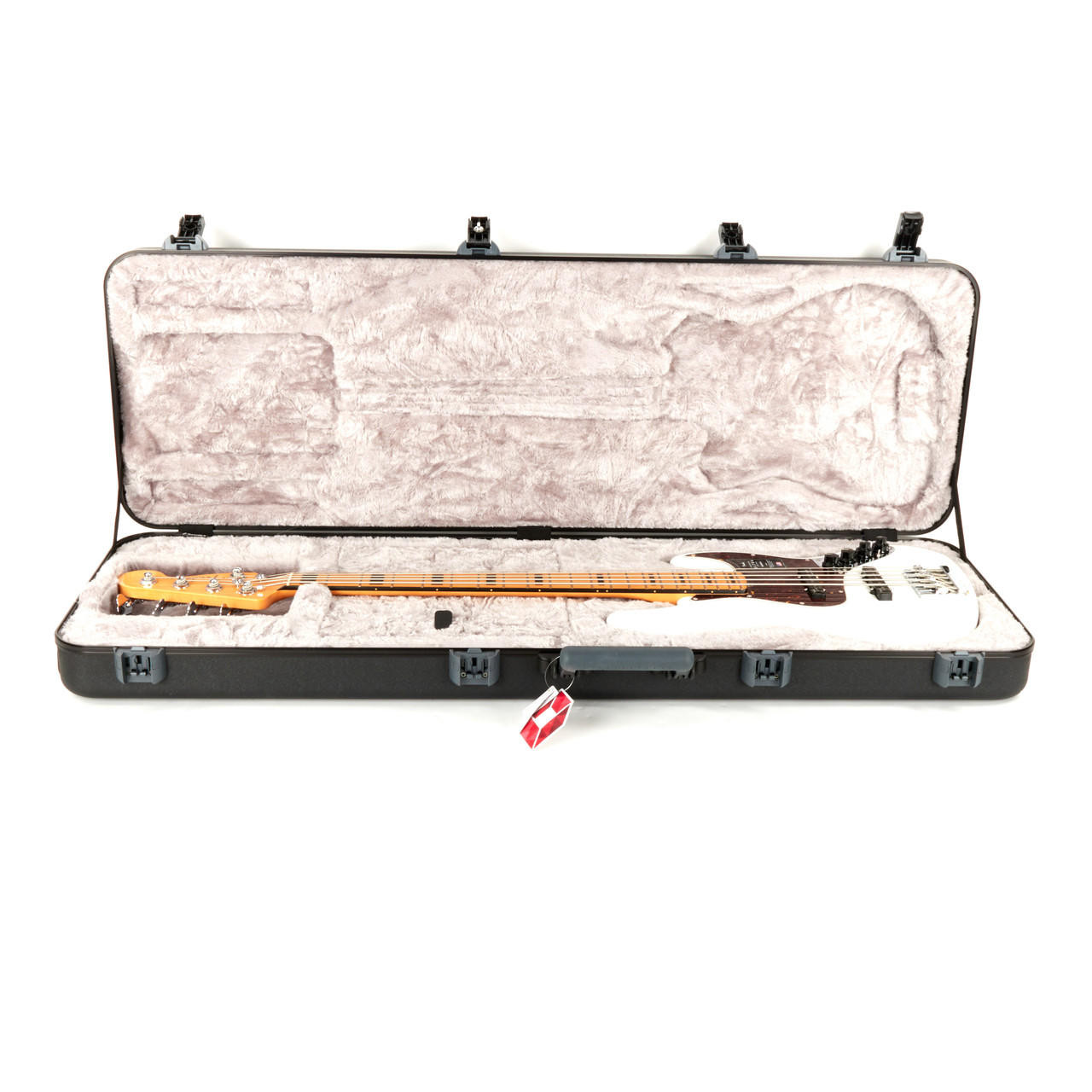 Fender American Ultra Jazz Bass V Maple - Arctic Pearl | Cream