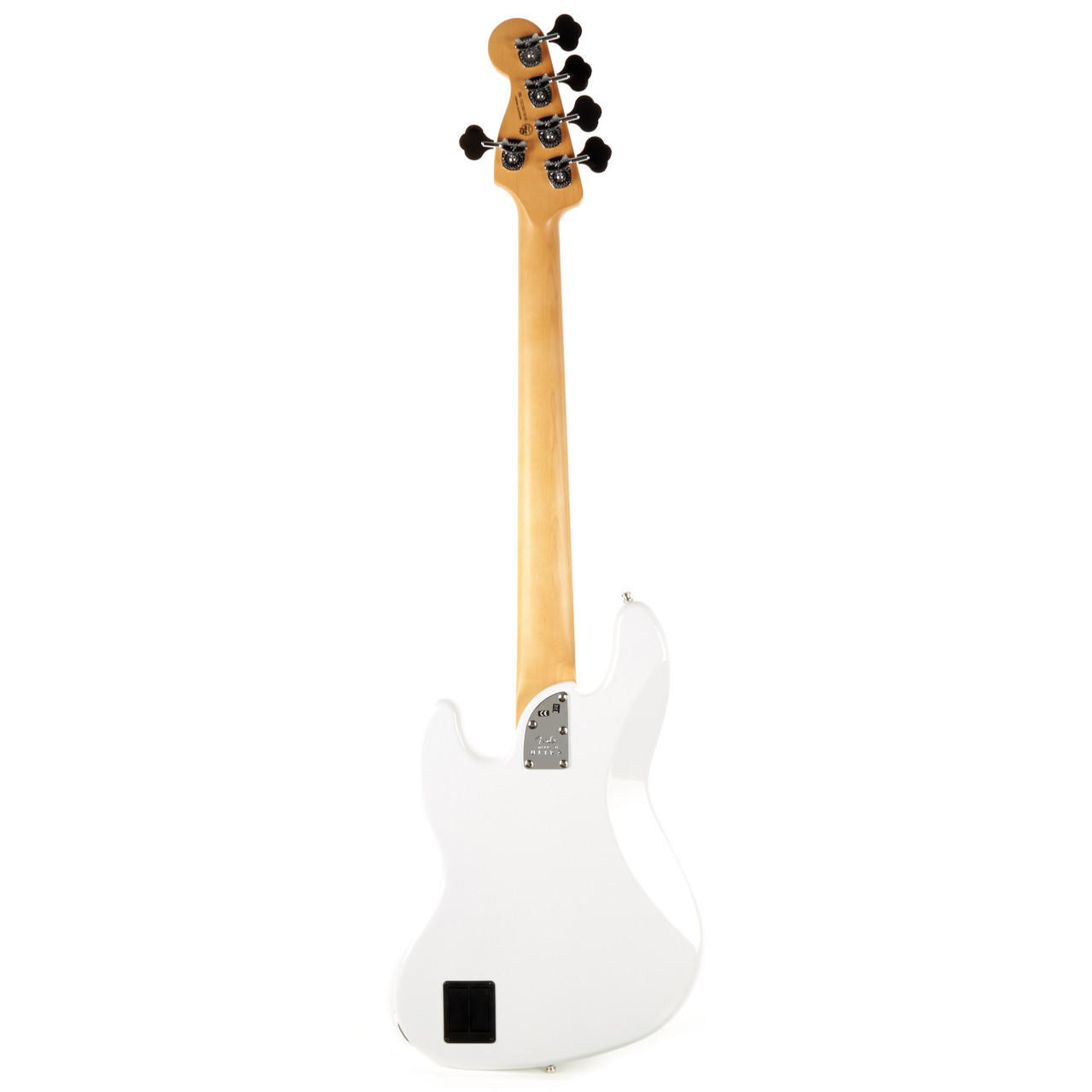 Fender American Ultra Jazz Bass V Maple - Arctic Pearl | Cream