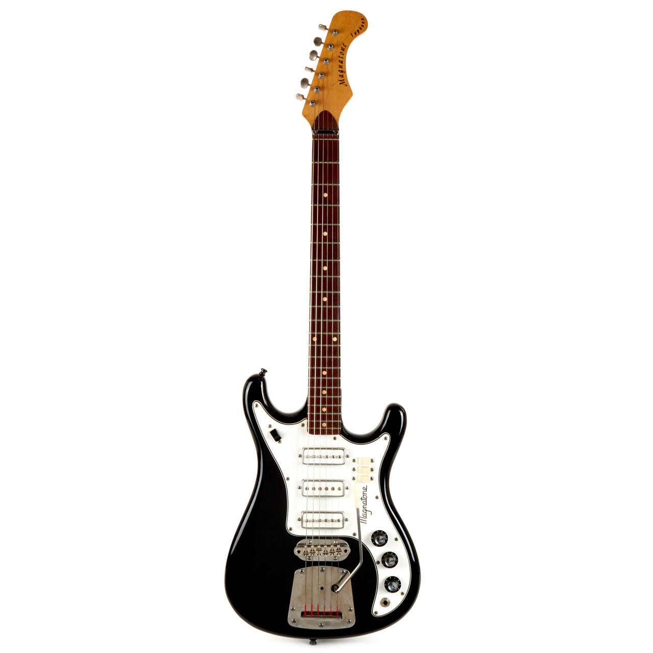 Vintage Magnatone X-20 Typhoon Black 1965 | Cream City Music