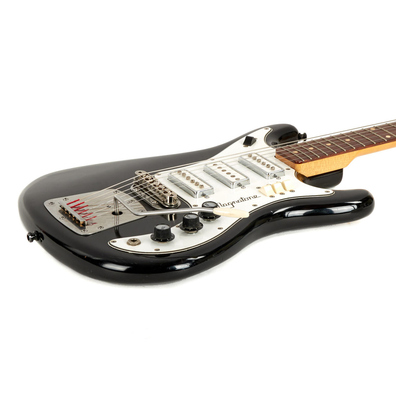 Vintage Magnatone X-20 Typhoon Black 1965 | Cream City Music