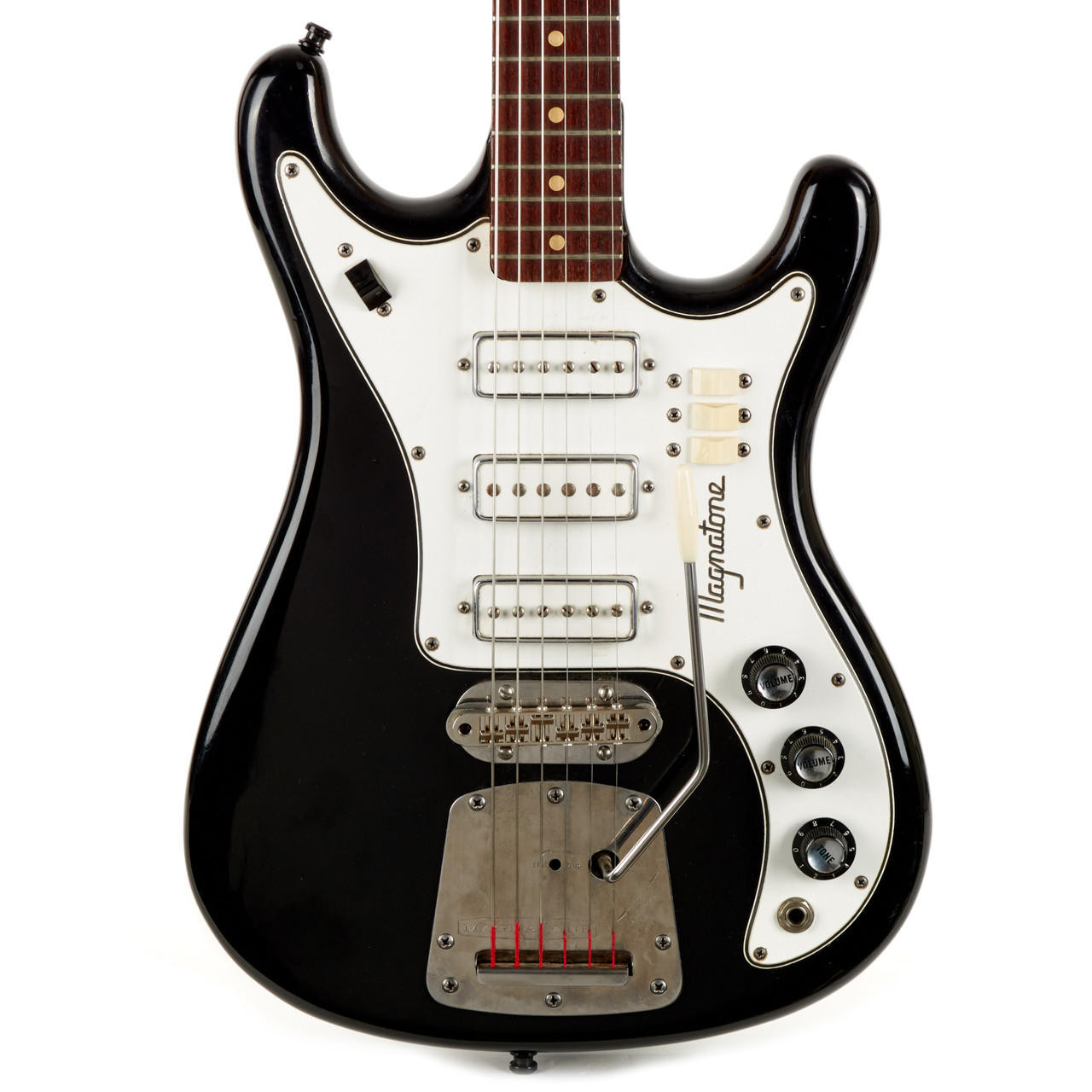 Vintage Magnatone X-20 Typhoon Black 1965 | Cream City Music