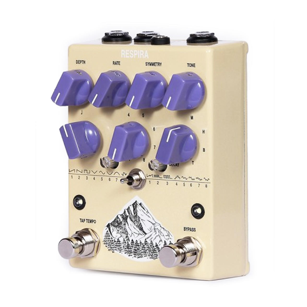 AC Noises Respira Shimmer Reverb & Multimode LFO Tremolo Pedal