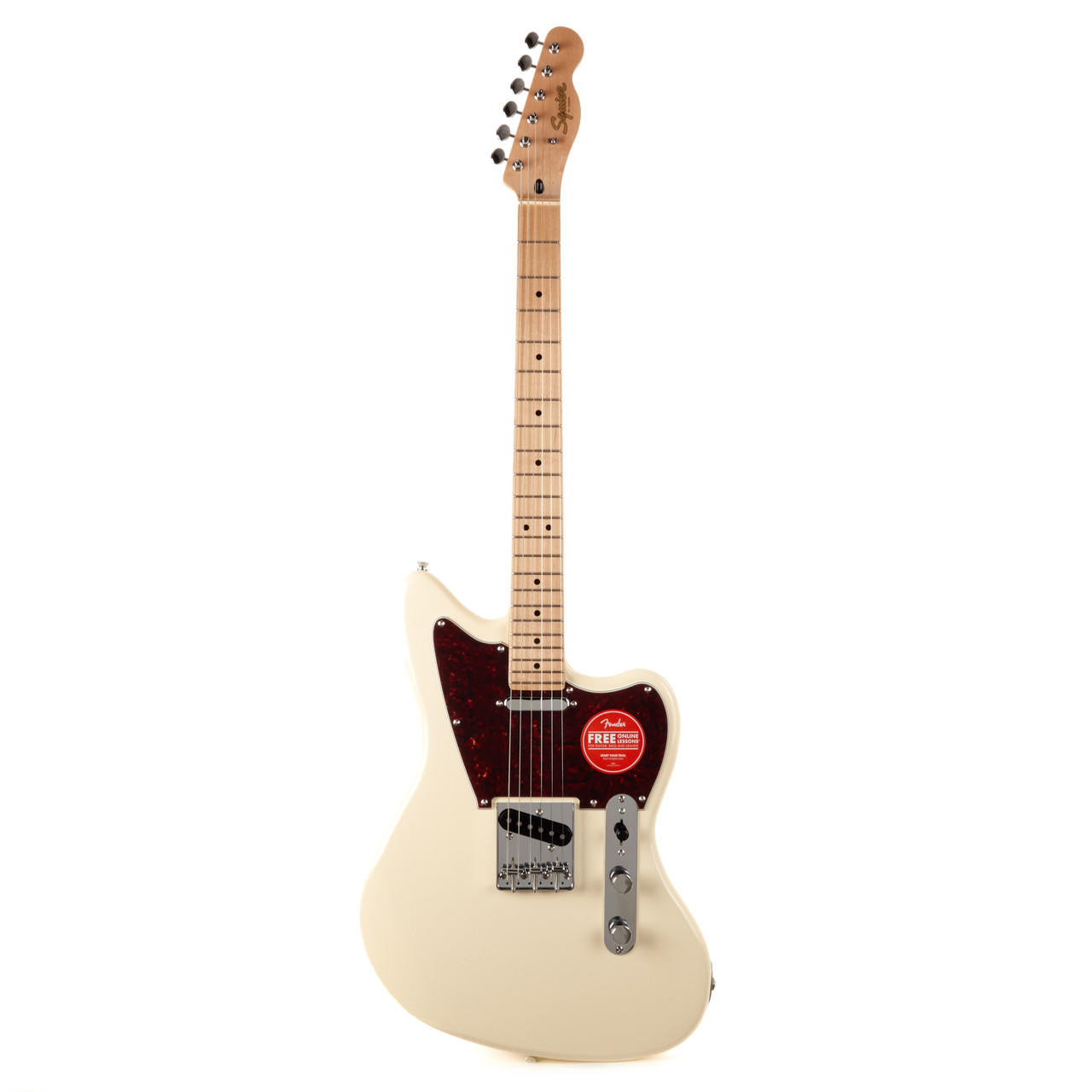Squier Paranormal Offset Telecaster Maple - Olympic White | Cream