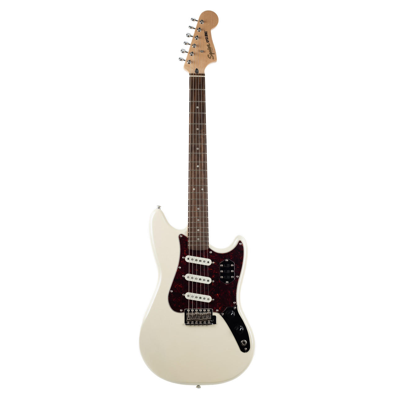 Squier Paranormal Cyclone Laurel - Pearl White | Cream City Music