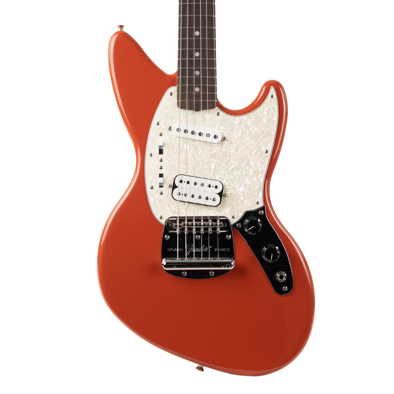 Fender Kurt Cobain Jag-Stang Rosewood - Fiesta Red | Cream City Music