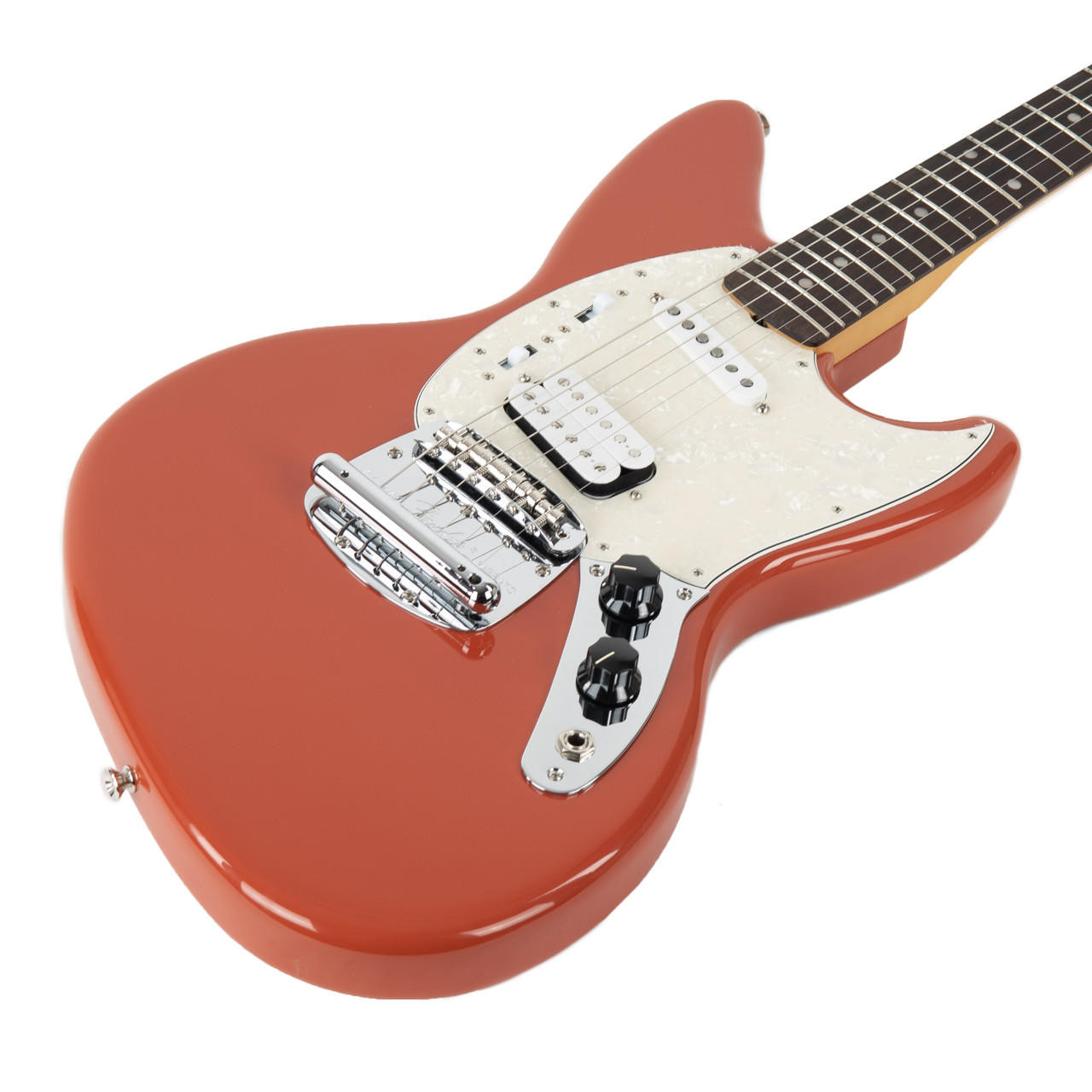 Fender Kurt Cobain Jag-Stang Rosewood - Fiesta Red | Cream City Music