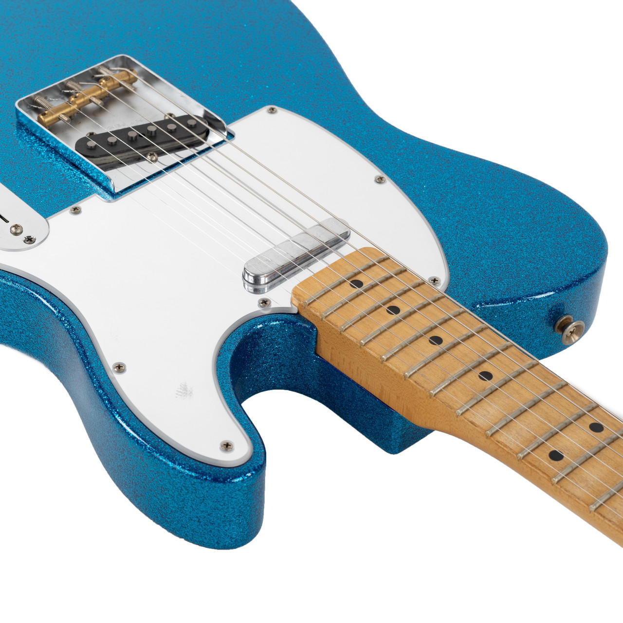 Fender J Mascis Telecaster Maple - Bottle Rocket Blue Flake