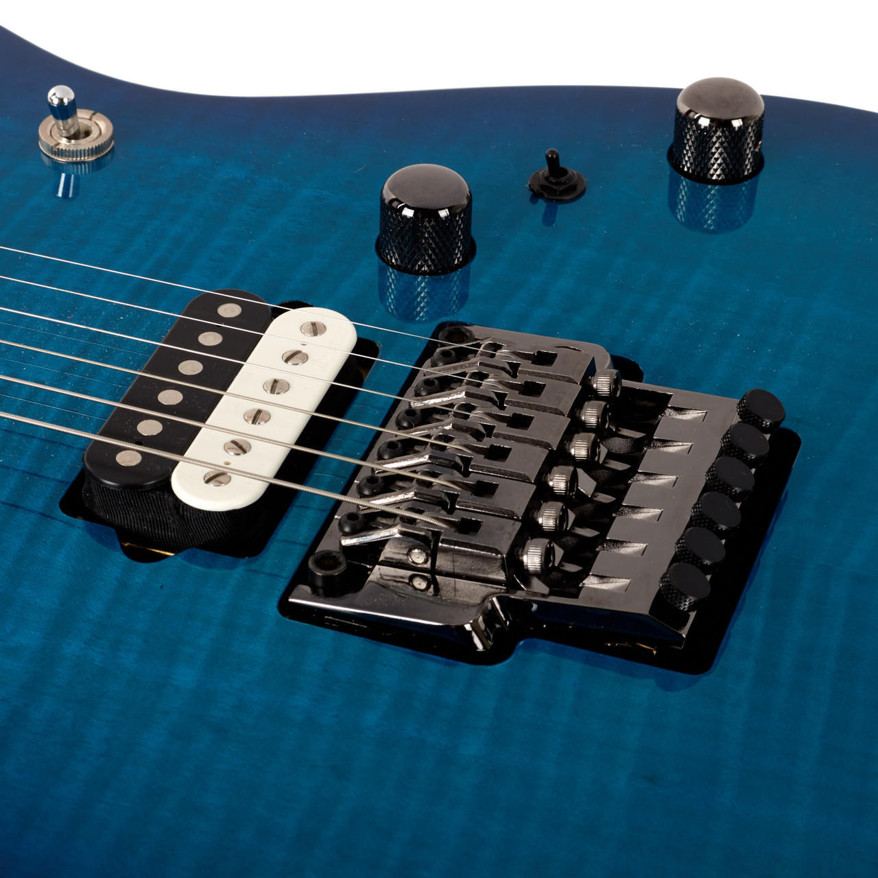 Used Ibanez J Custom RG8520 Sapphire Blue 2020 | Cream City Music