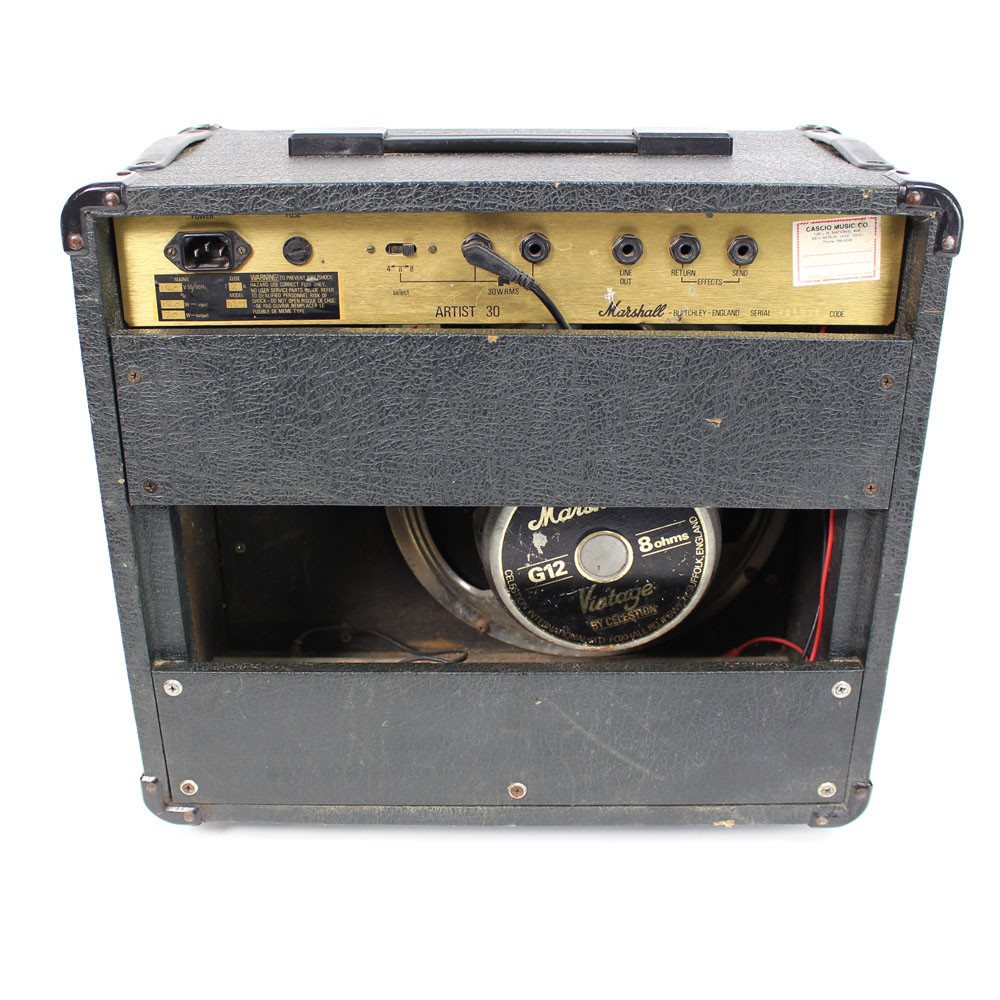 1987 Marshall Artist 30 Model 4203 30W 1x12 Tube Combo Amp | Cream