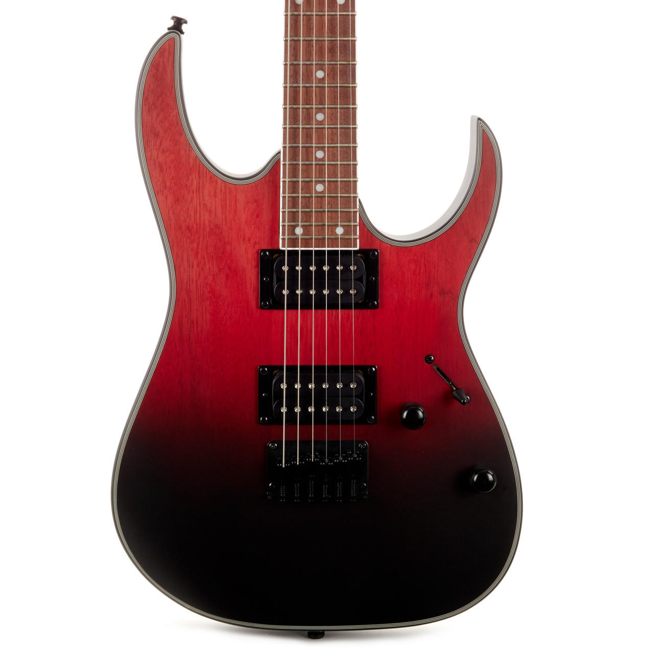 Ibanez RG421EX 手渡しのみ Ibanez RG421EX Standard - Transparent Crimson Fade Matte | Cream