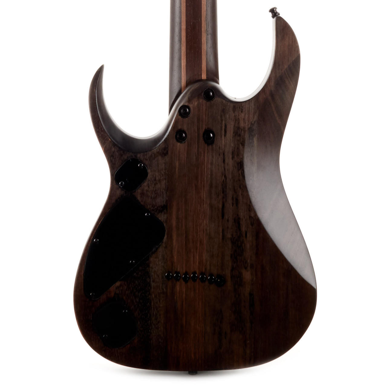 Ibanez RGD71ALPA Axion Label 7-String - Charcoal Burst Black Flat