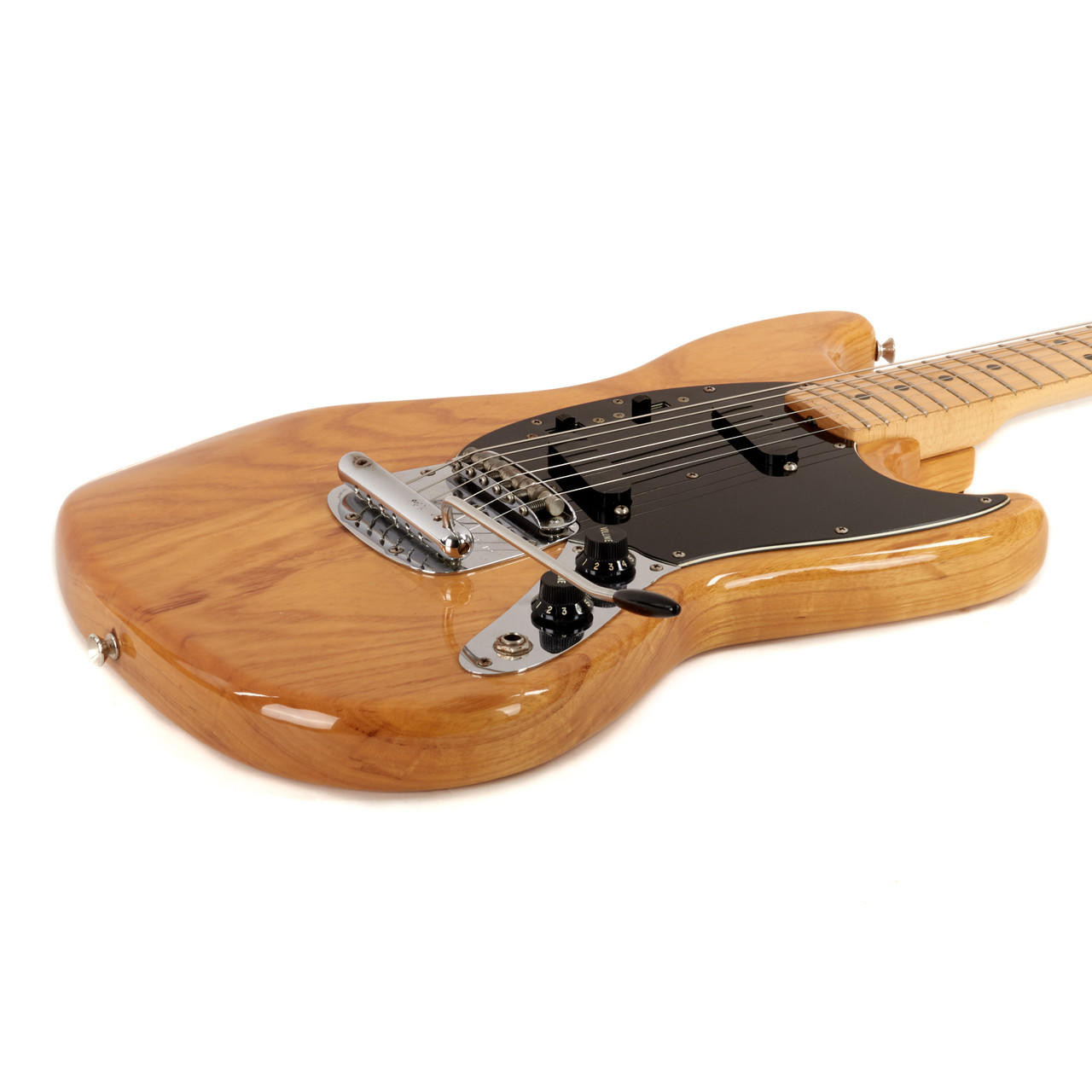 Vintage Fender Mustang Natural 1978 | Cream City Music