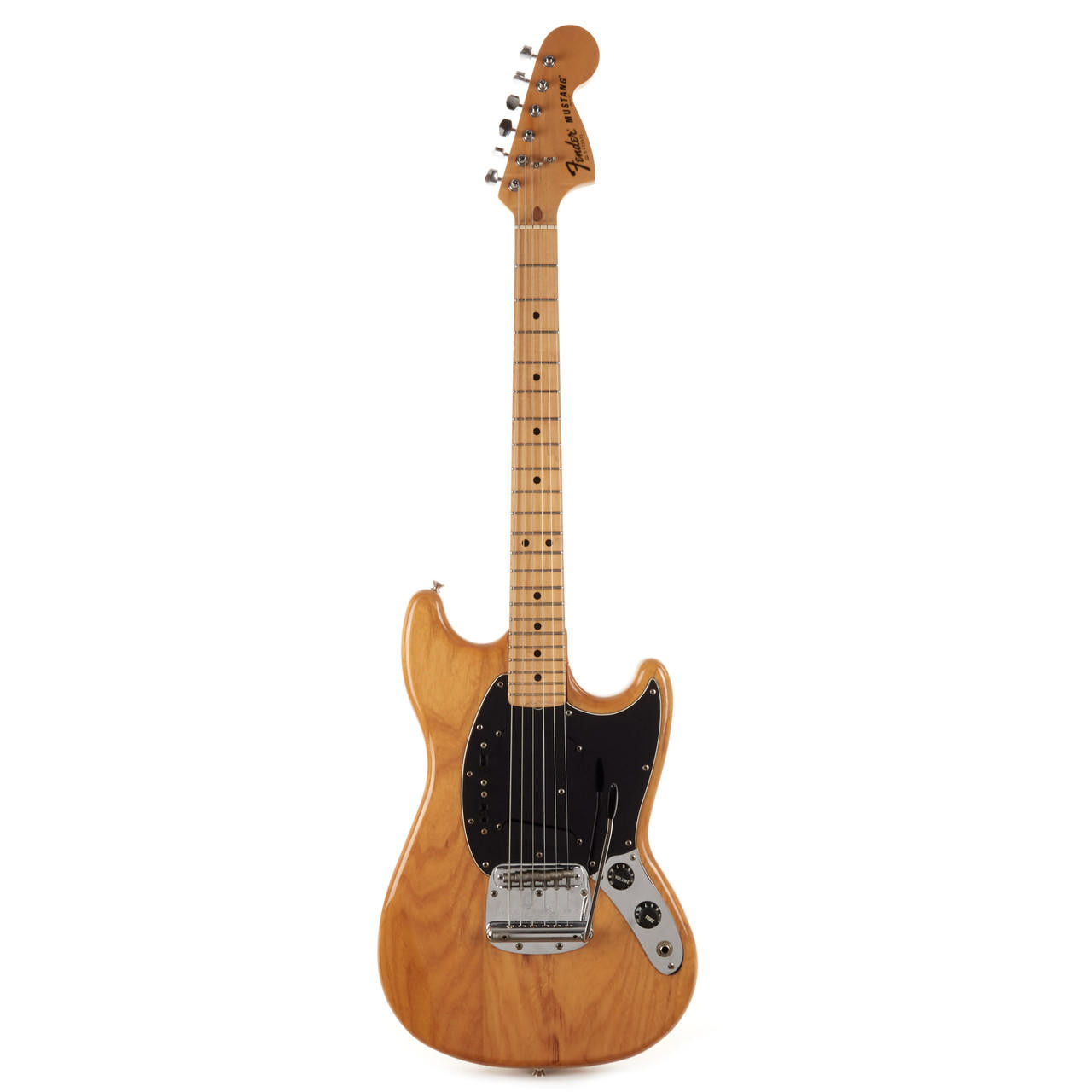 Vintage Fender Mustang Natural 1978 | Cream City Music