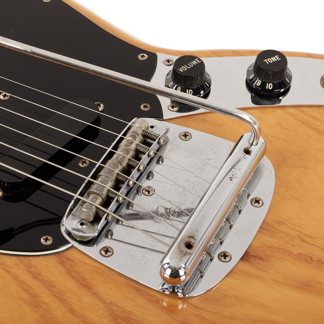 Vintage Fender Mustang Natural 1978 | Cream City Music