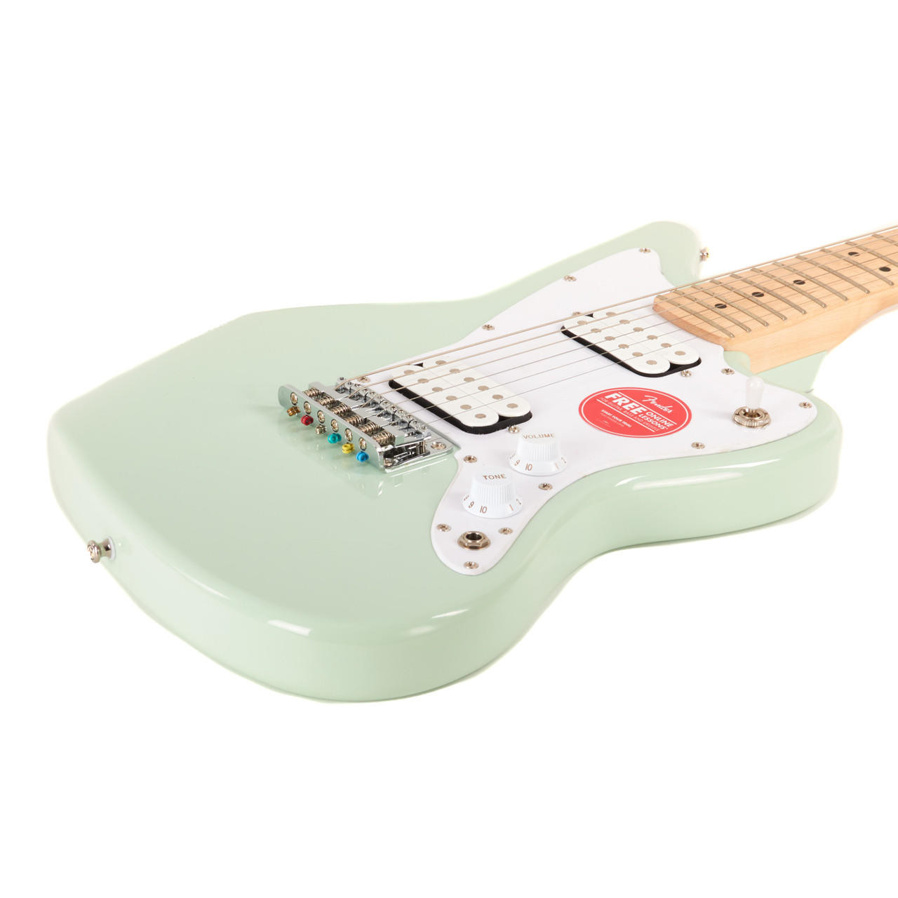 Squier Mini Jazzmaster HH Maple - Surf Green | Cream City Music