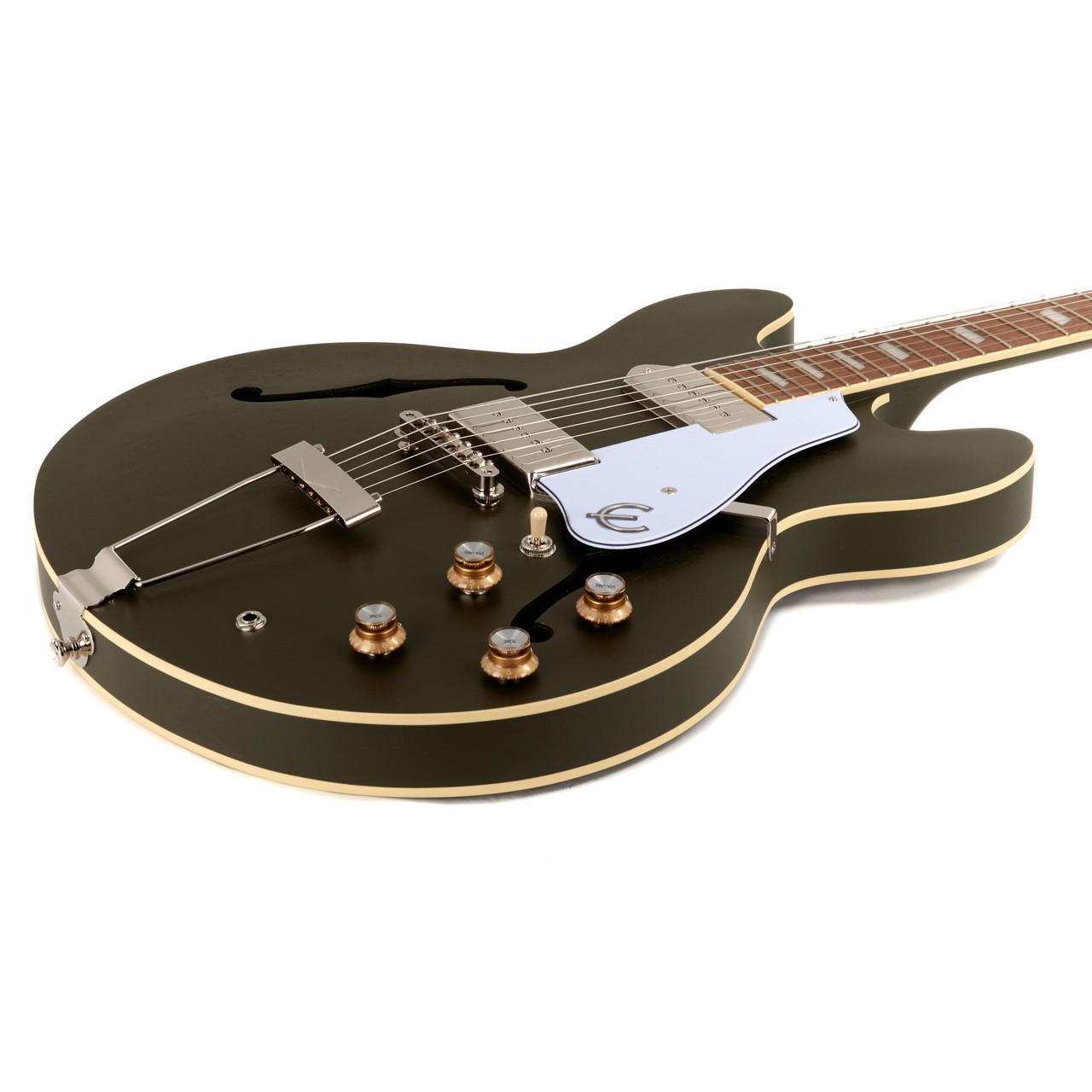 Epiphone Casino Worn Hollowbody - Worn Olive Drab | Cream City Music