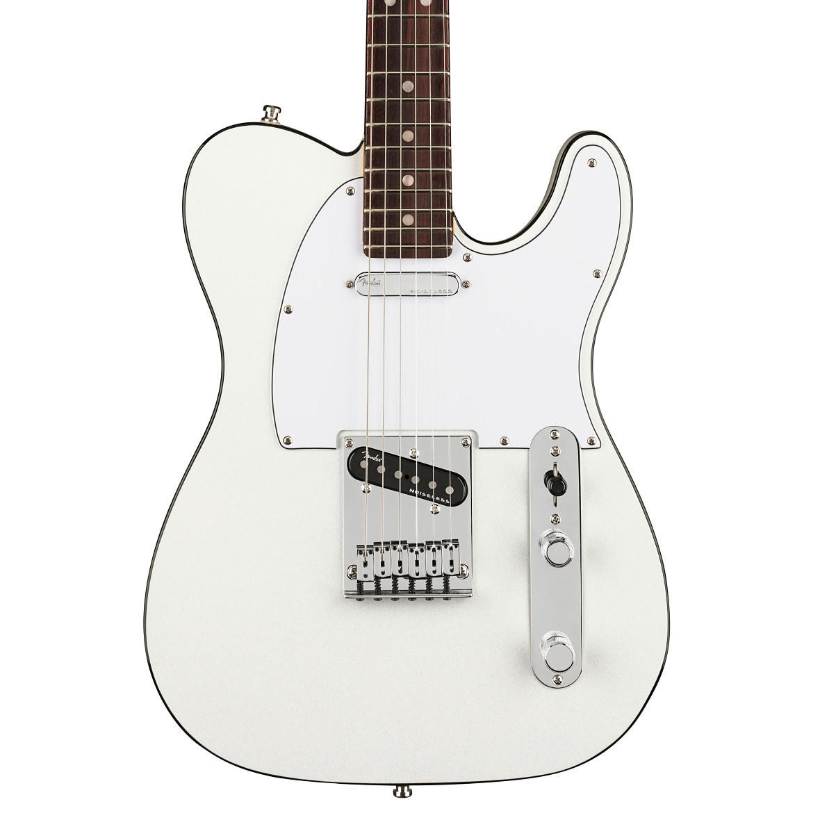 Fender American Ultra Telecaster Rosewood - Arctic Pearl | Cream