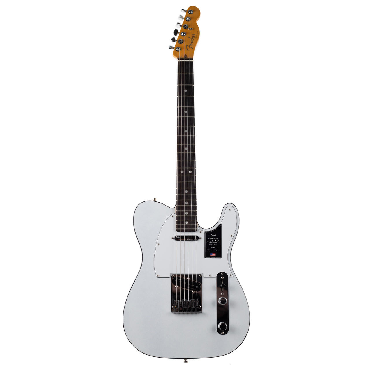 Fender American Ultra Telecaster Rosewood - Arctic Pearl | Cream