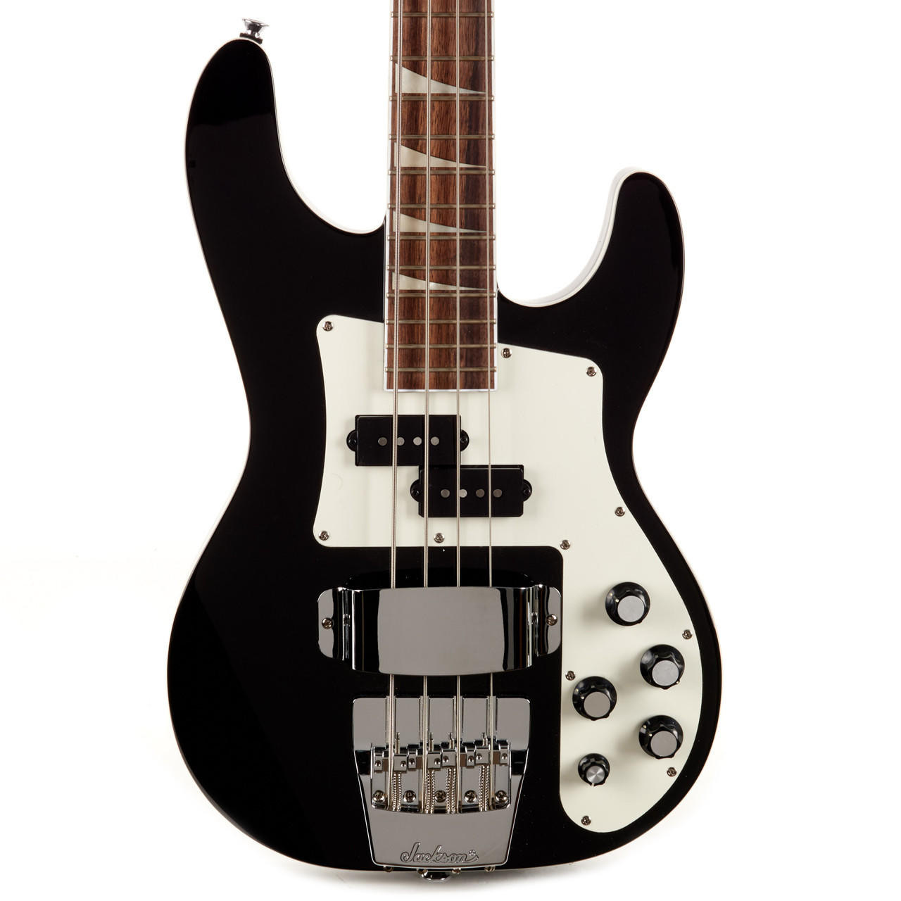 Jackson CBXNT DX IV X Series Concert Bass - Gloss Black | Cream