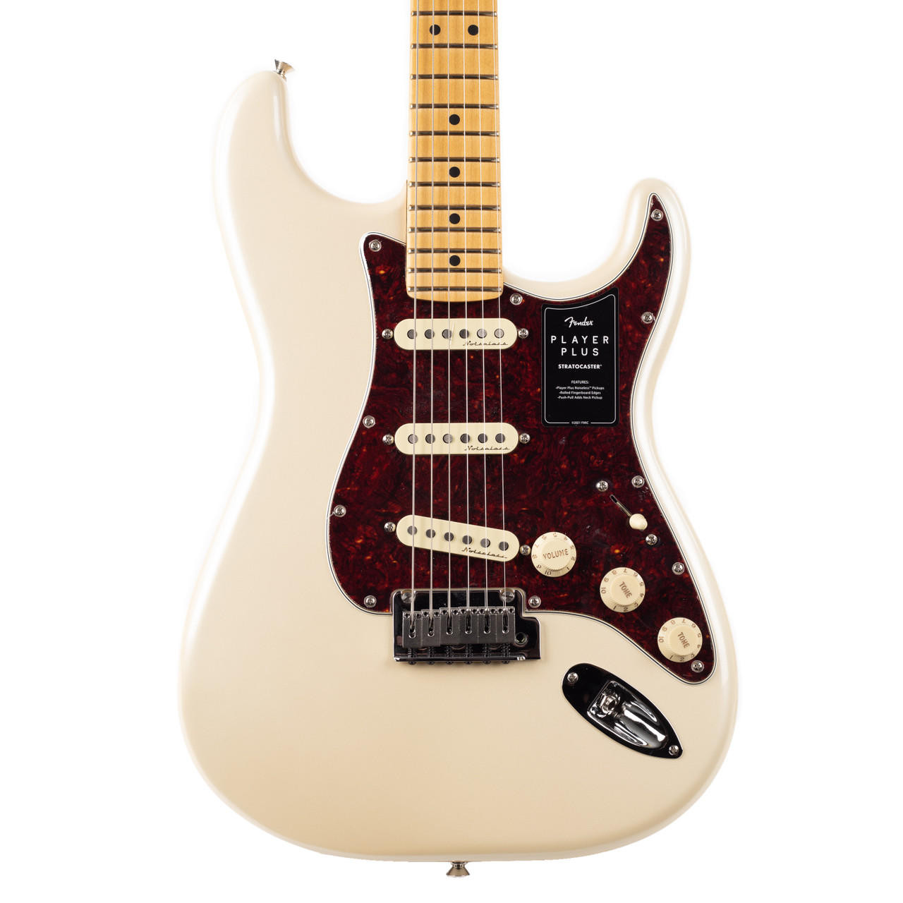 Fender Player Plus Stratocaster Maple - Olympic Pearl | Cream City