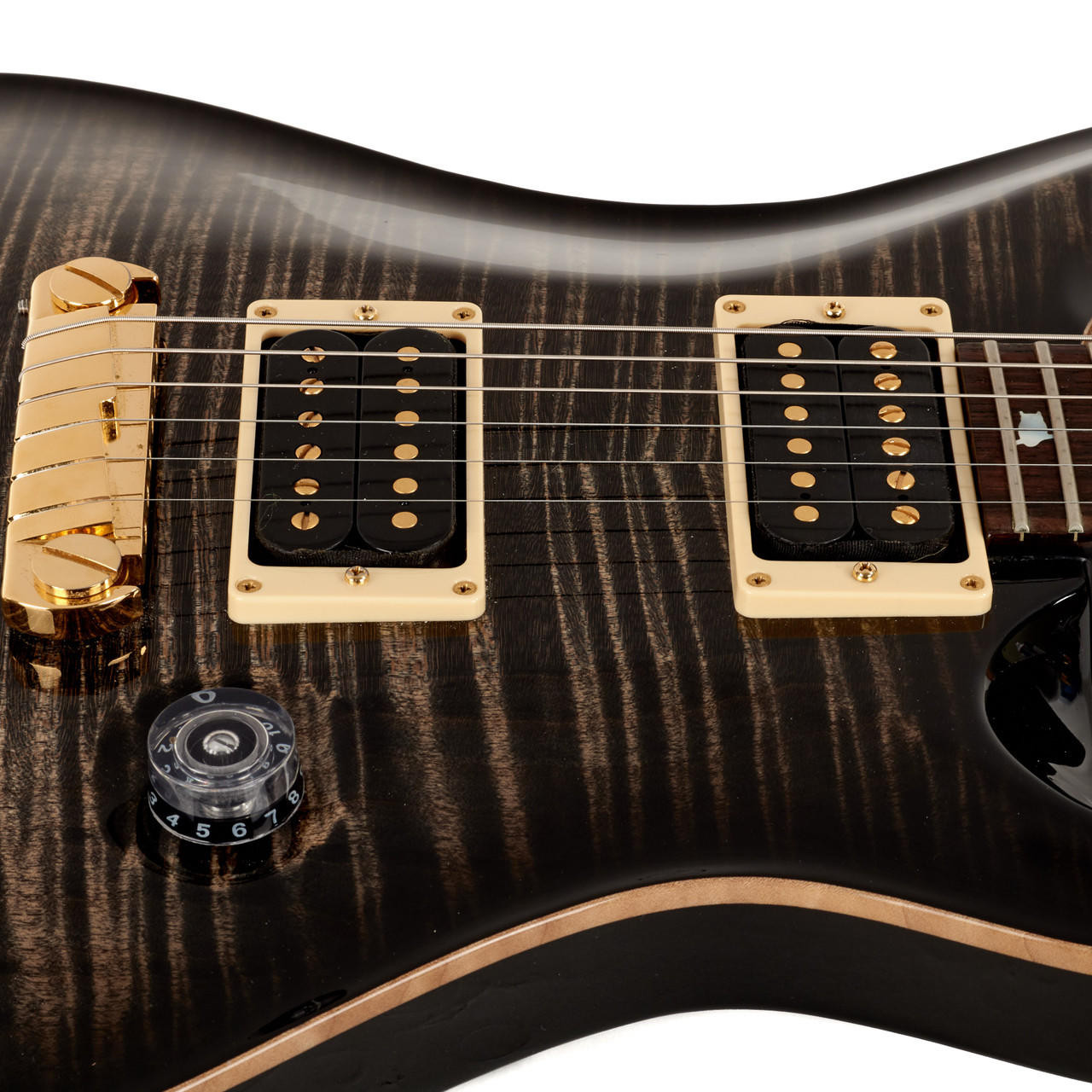 Used PRS Custom 24 Artist Package Korina Charcoal Burst 2009