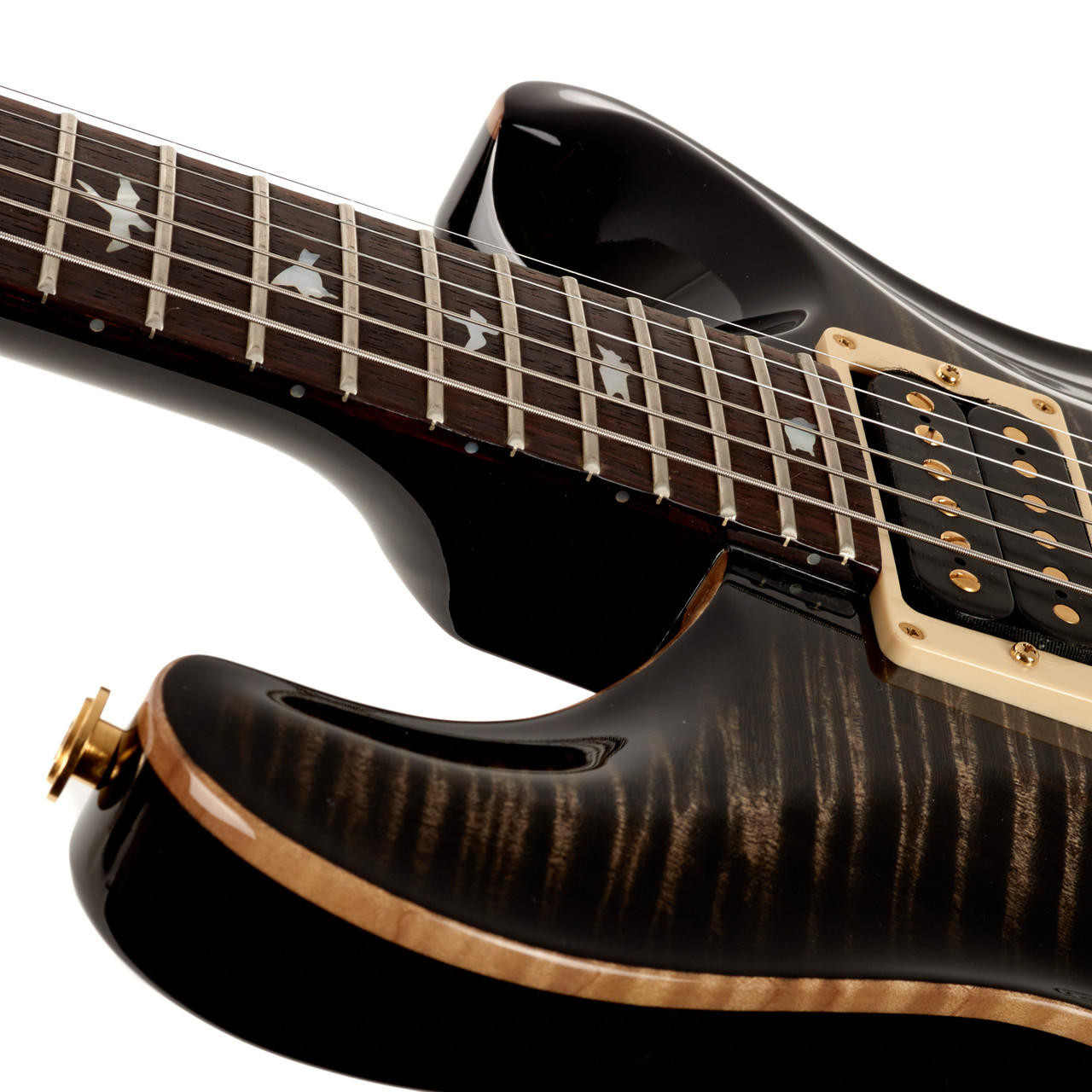 Used PRS Custom 24 Artist Package Korina Charcoal Burst 2009