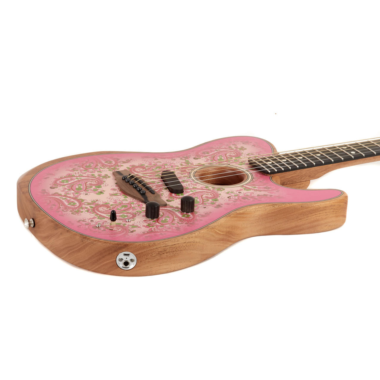 Fender American Acoustasonic Telecaster - Limited Edition Pink