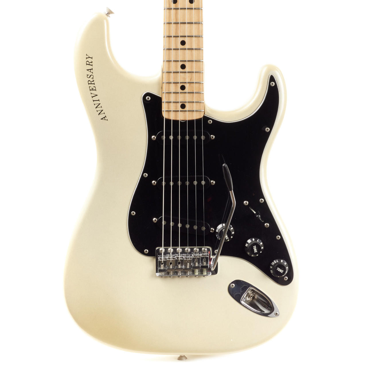 Vintage Fender 25th Anniversary Stratocaster White Pearlescent
