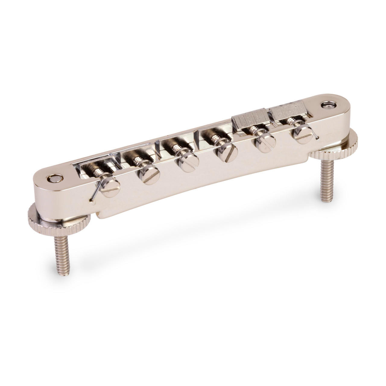 GibsonカスタムショップヒストリックパーツABR-1 ノンワイヤー ニッケル Gibson Historic Non-wire ABR-1 Bridge Nickel | Guitar Center