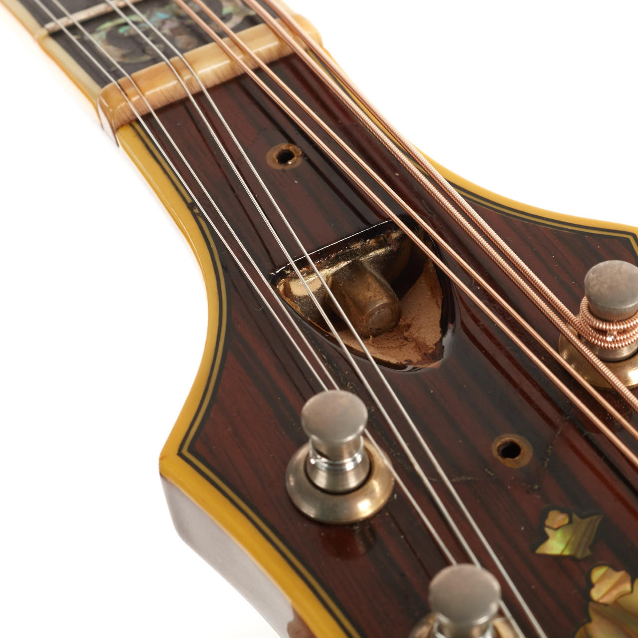 Used Washburn M-5S Jethro Burns F-Style Mandolin Sunburst | Cream