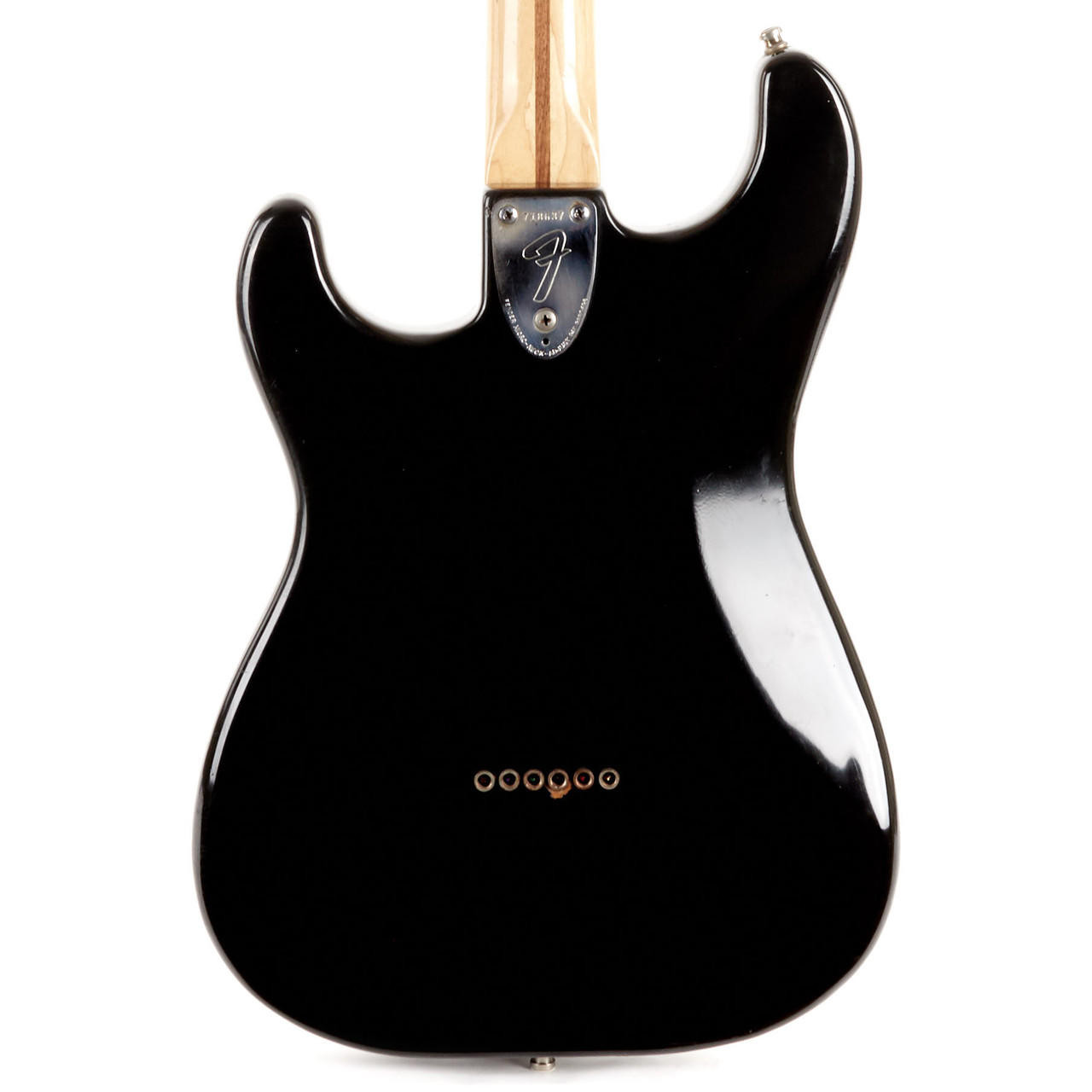 Vintage Fender Stratocaster Hardtail Black 1979 | Cream City Music