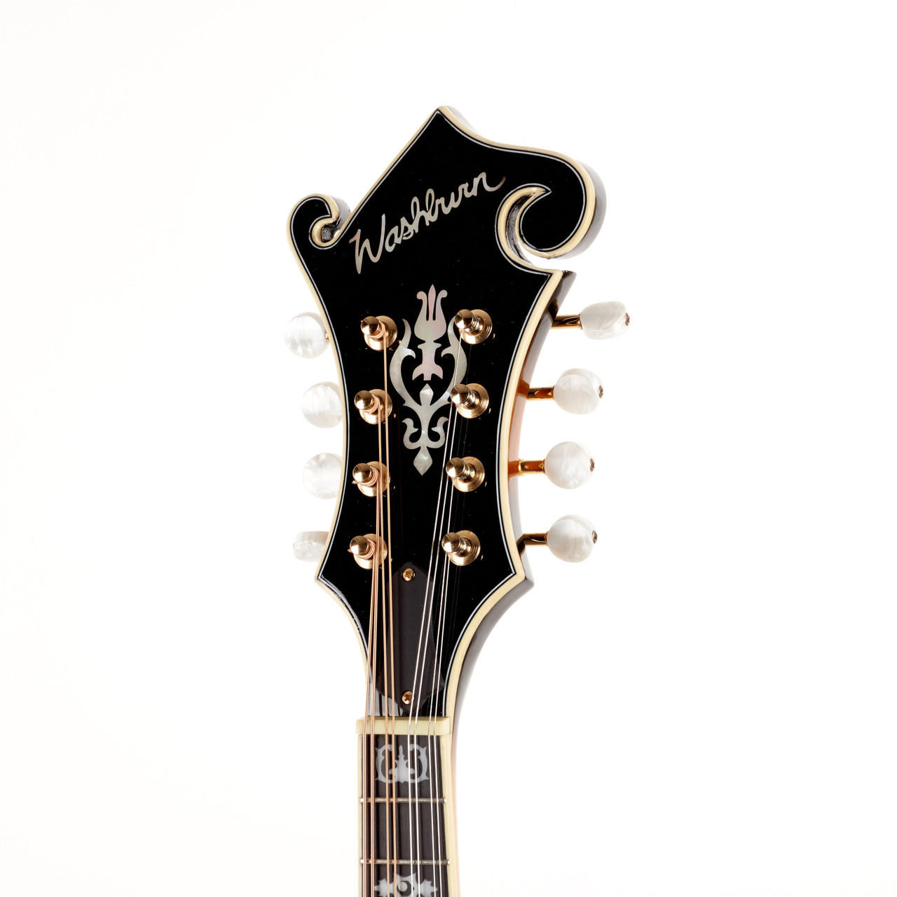Used Washburn M6SWK Jethro Burns F-Style Mandolin Sunburst | Cream