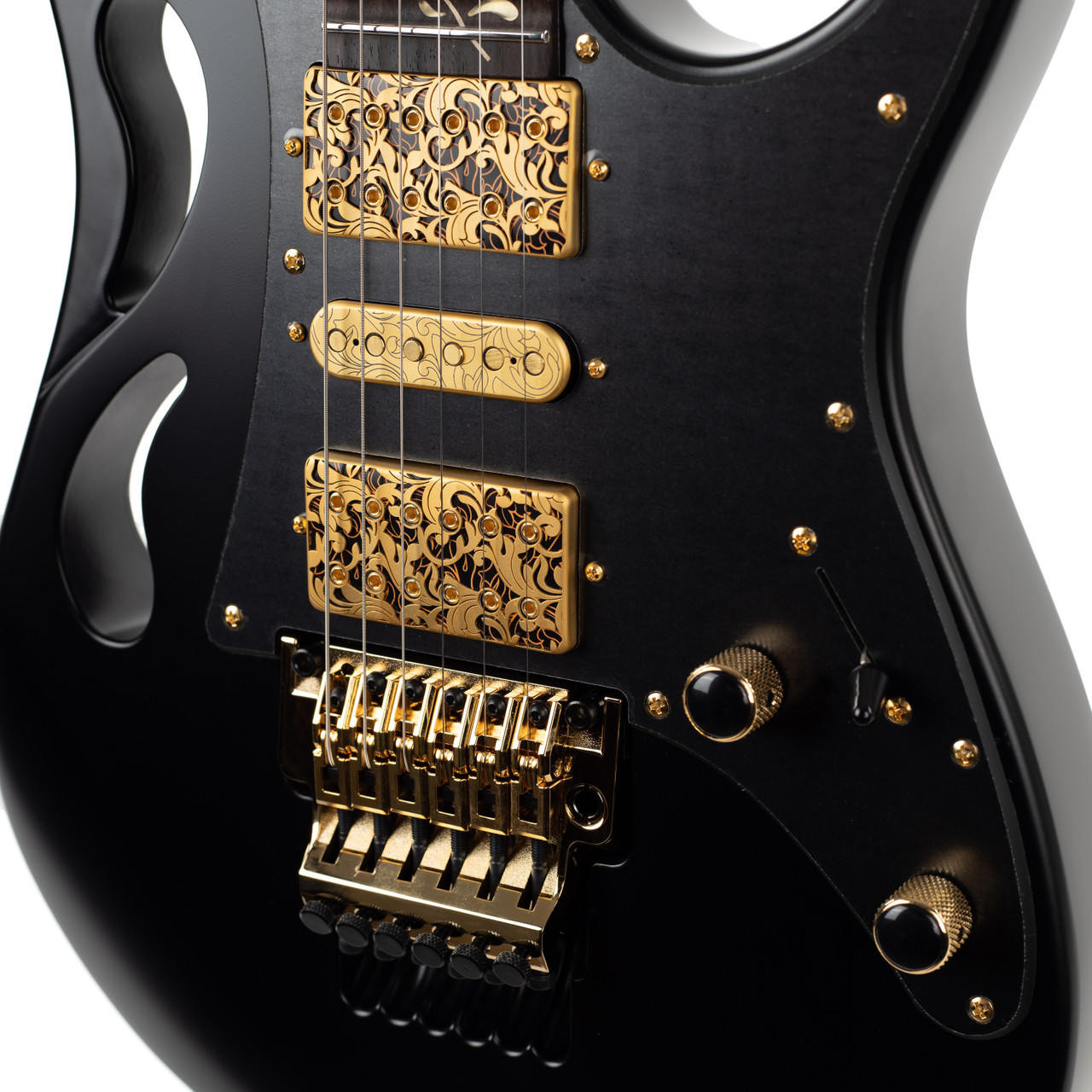 Ibanez PIA3761XB Steve Vai Signature - Onyx Black | Cream City Music